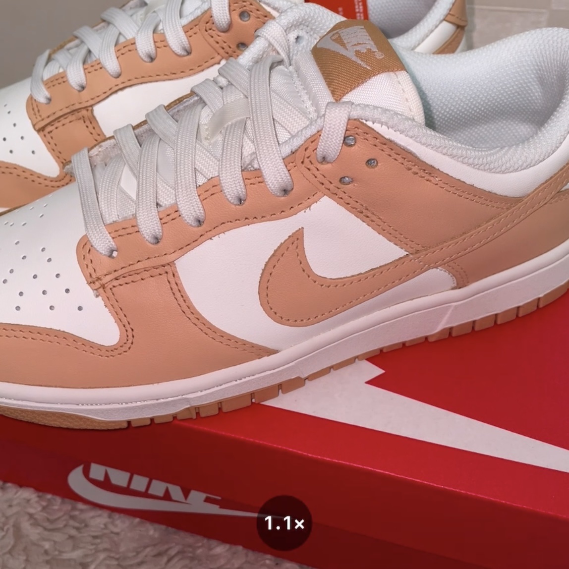 (W) Nike Dunk Low Harvest Moon 착용 스타일 - 1
