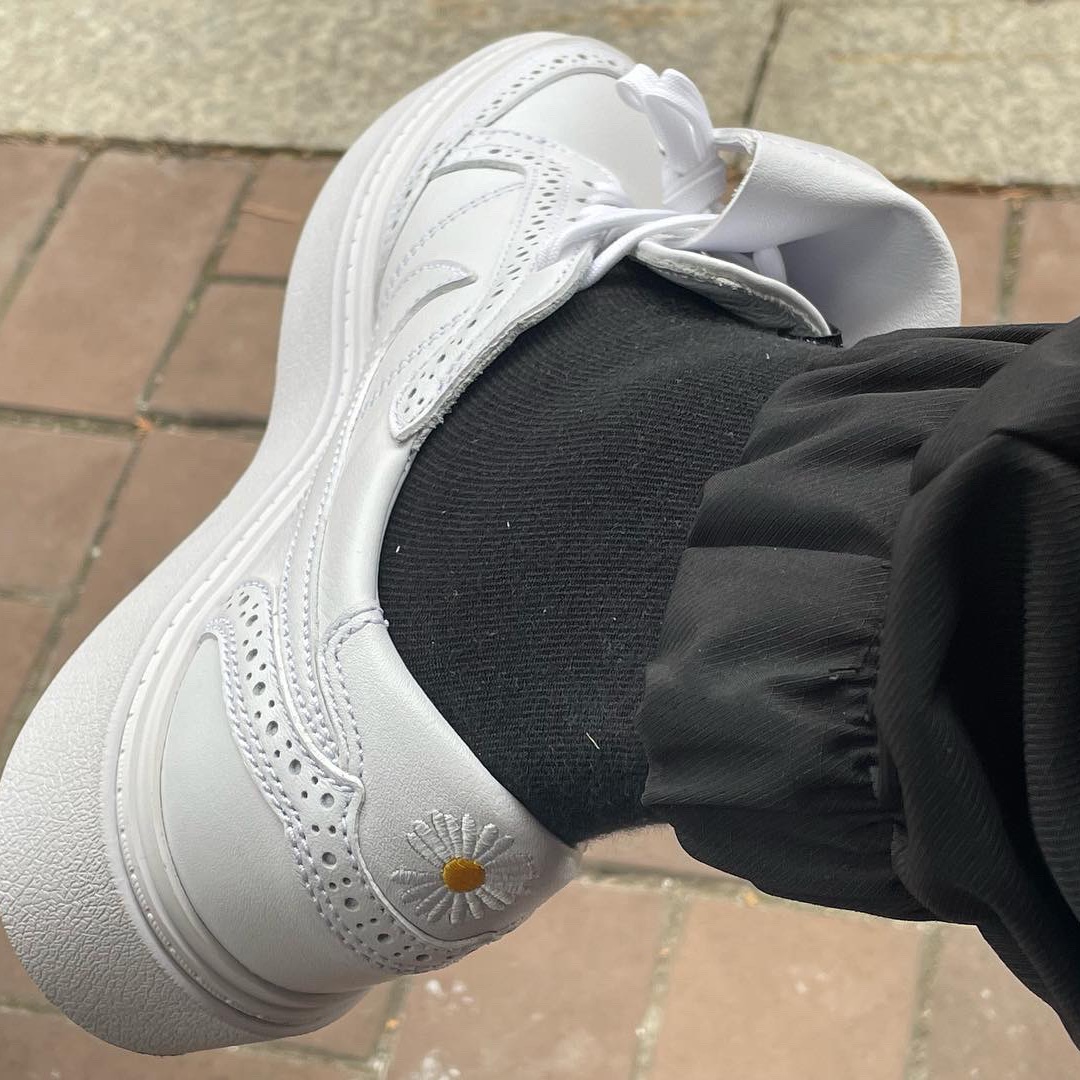 Nike x Peaceminusone Kwondo1 White 착용 스타일 - 2