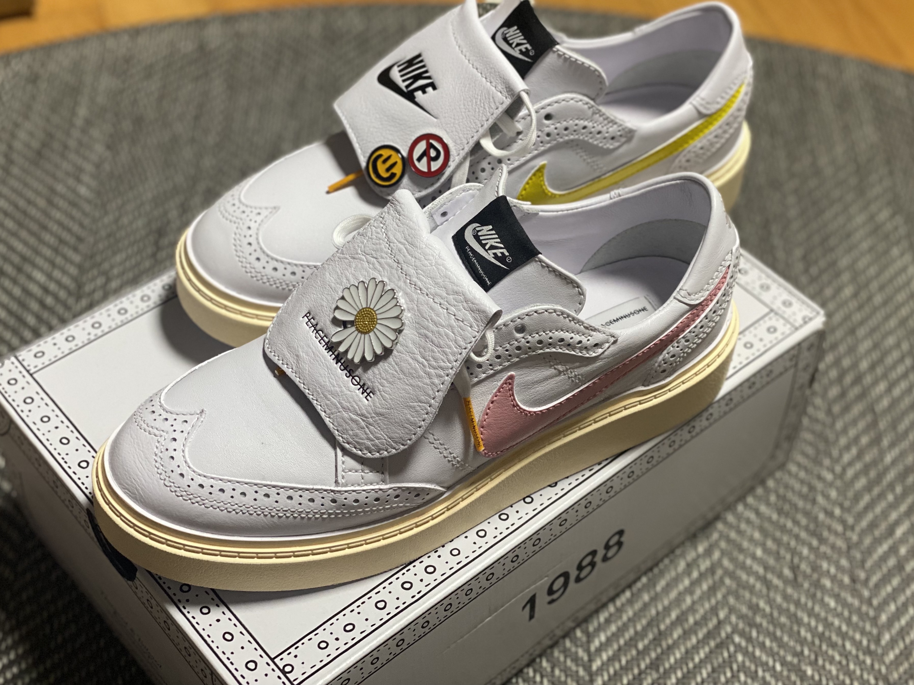 Nike x Peaceminusone Kwondo1 White 착용 스타일 - 1