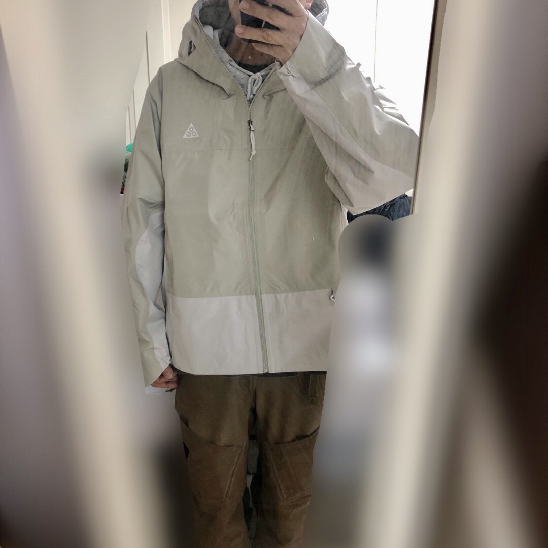 Nike ACG Storm-Fit ADV Chain of Craters Jacket Light Stone - Asia, Nike Air Force 1 '07 Low White 착용 스타일 - 2