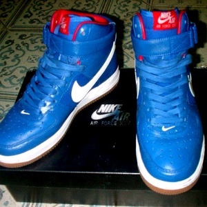 Nike x Bobbito Garcia Air Force 1 High Premium Mac n Cheese 착용 스타일
