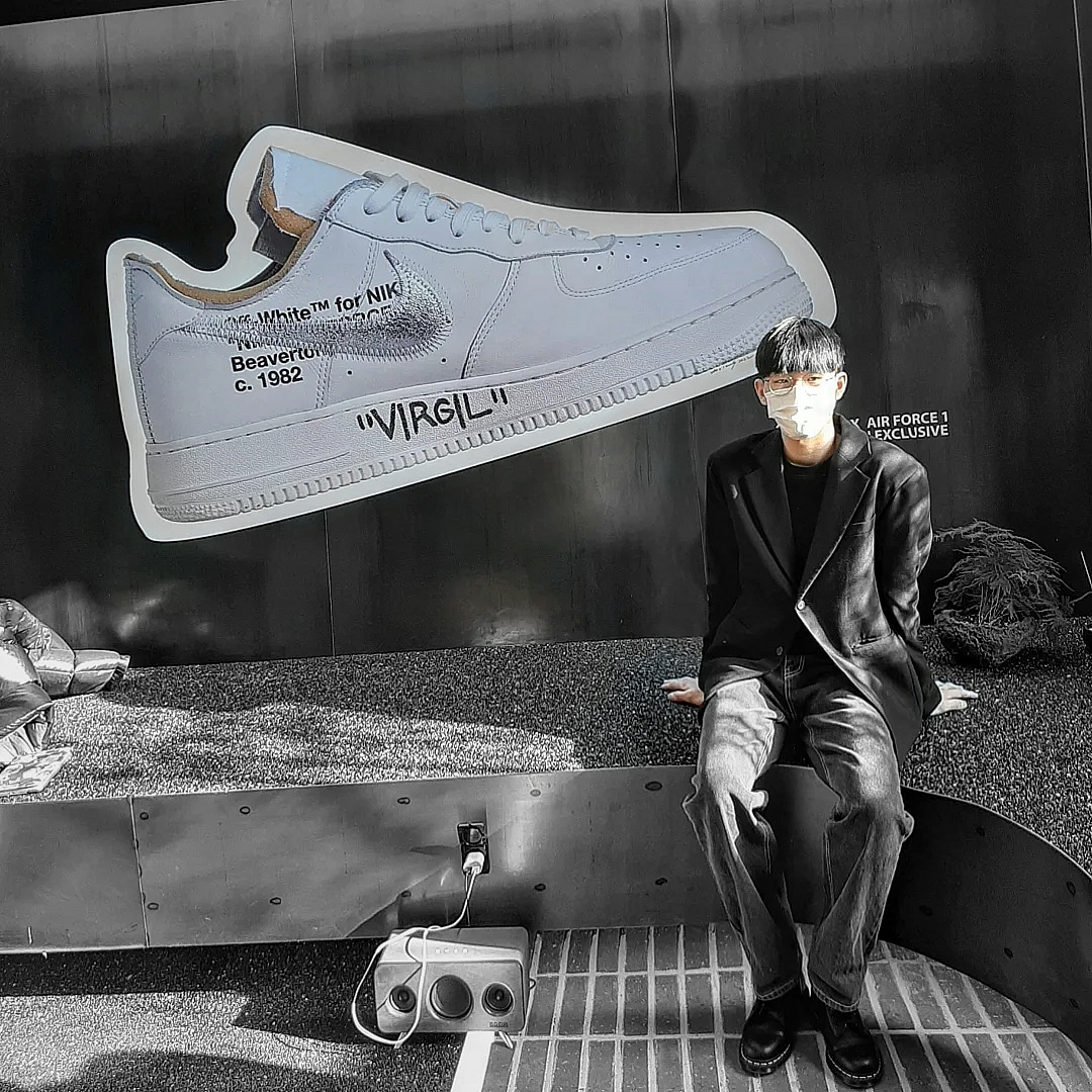 Nike x Off-White Air Force 1 Low ComplexCon Exclusive 착용 스타일
