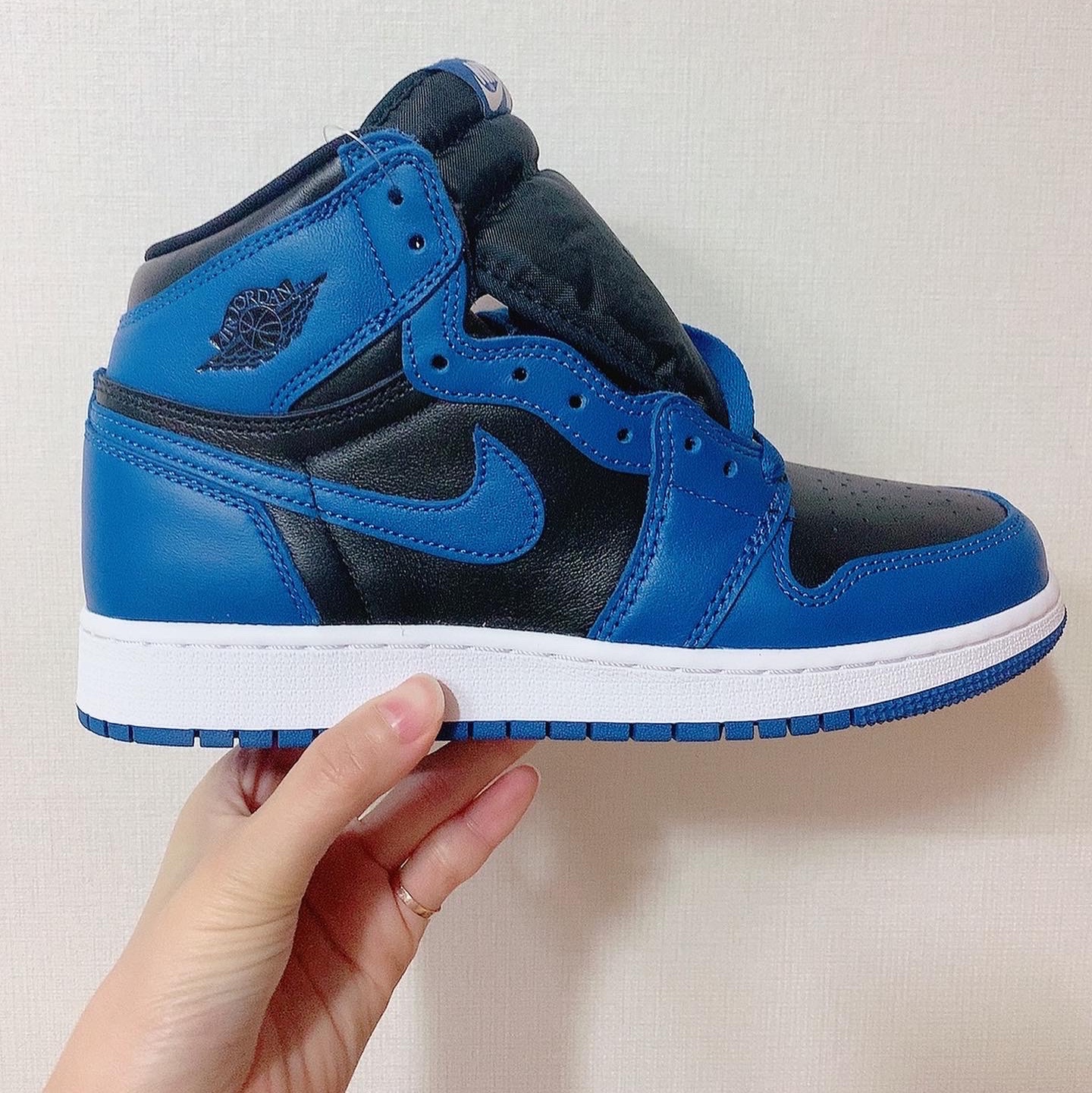 (GS) Jordan 1 Retro High OG Dark Marina Blue 착용 스타일