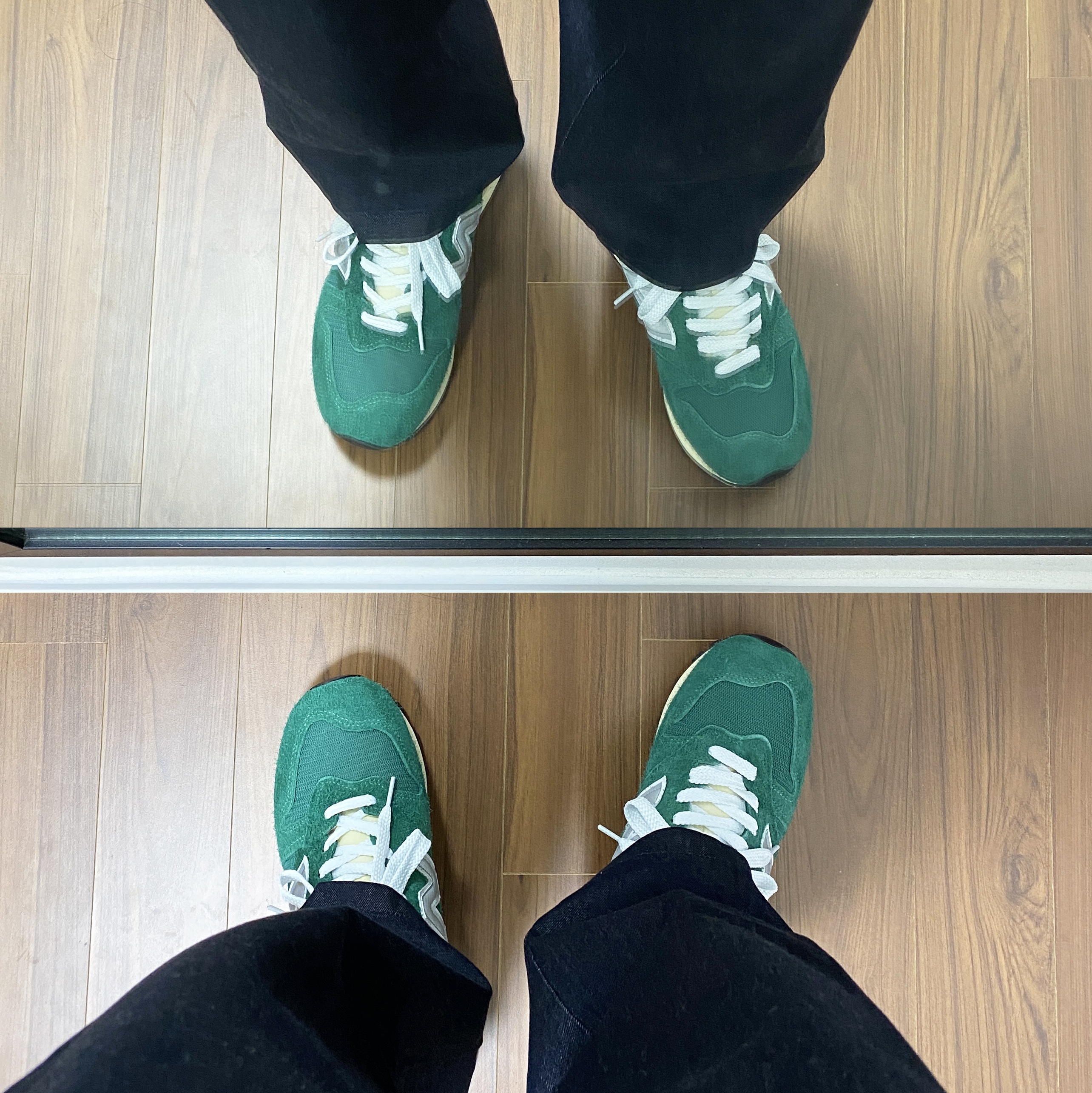 New Balance x Aime Leon Dore 1300 Botanical Green 착용 스타일 - 1