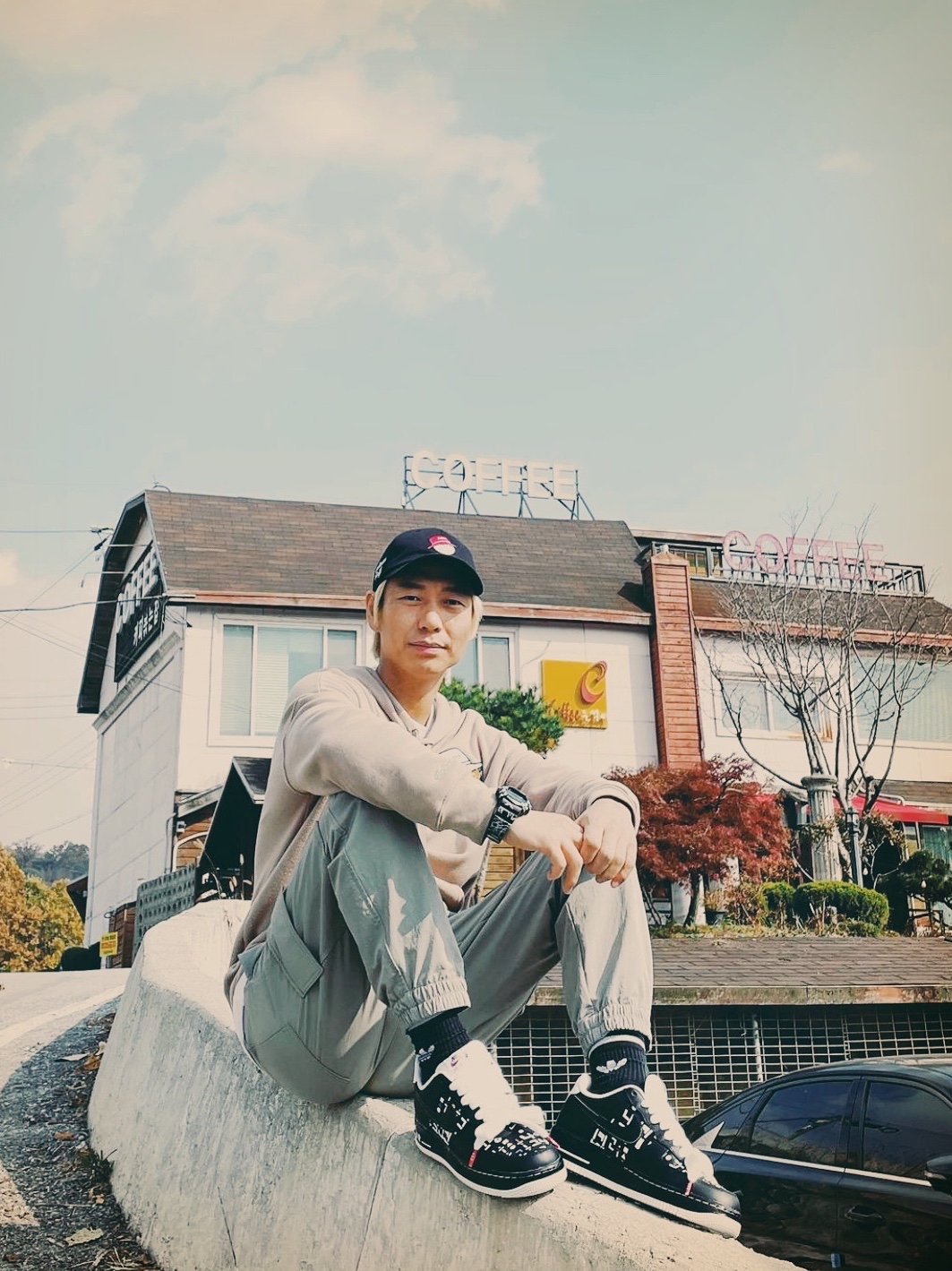 Nike Air Force 1 '07 LV8 Hangul Day 착용 스타일