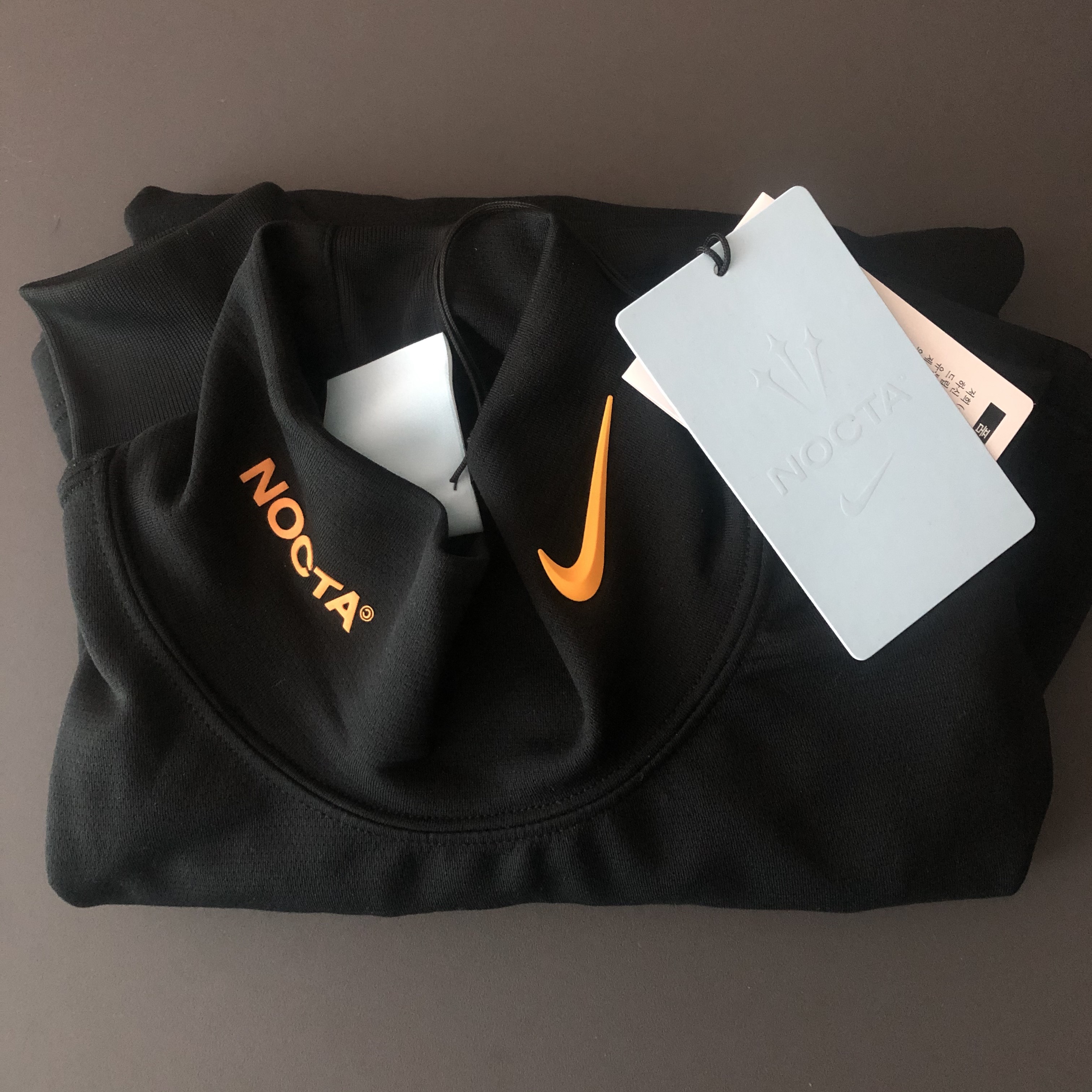 Nike x Drake Nocta Essential Mock Neck Black - Asia 착용 스타일