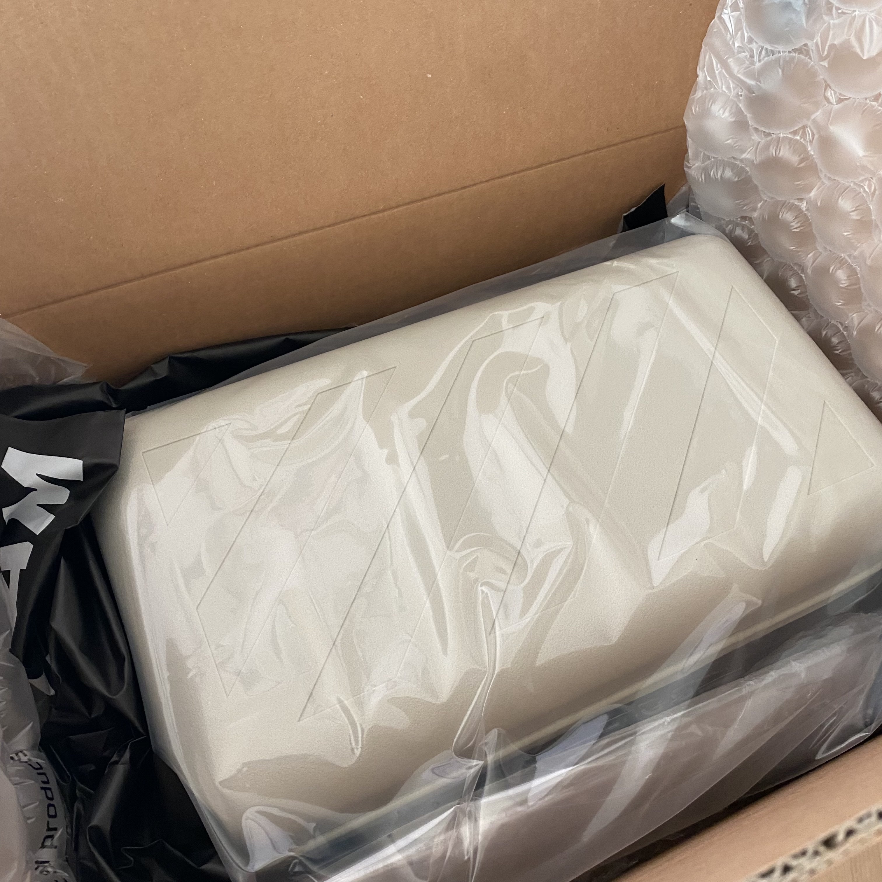 Off-White x Amore Pacific Protection Box (Without Cosmetics) 착용 스타일