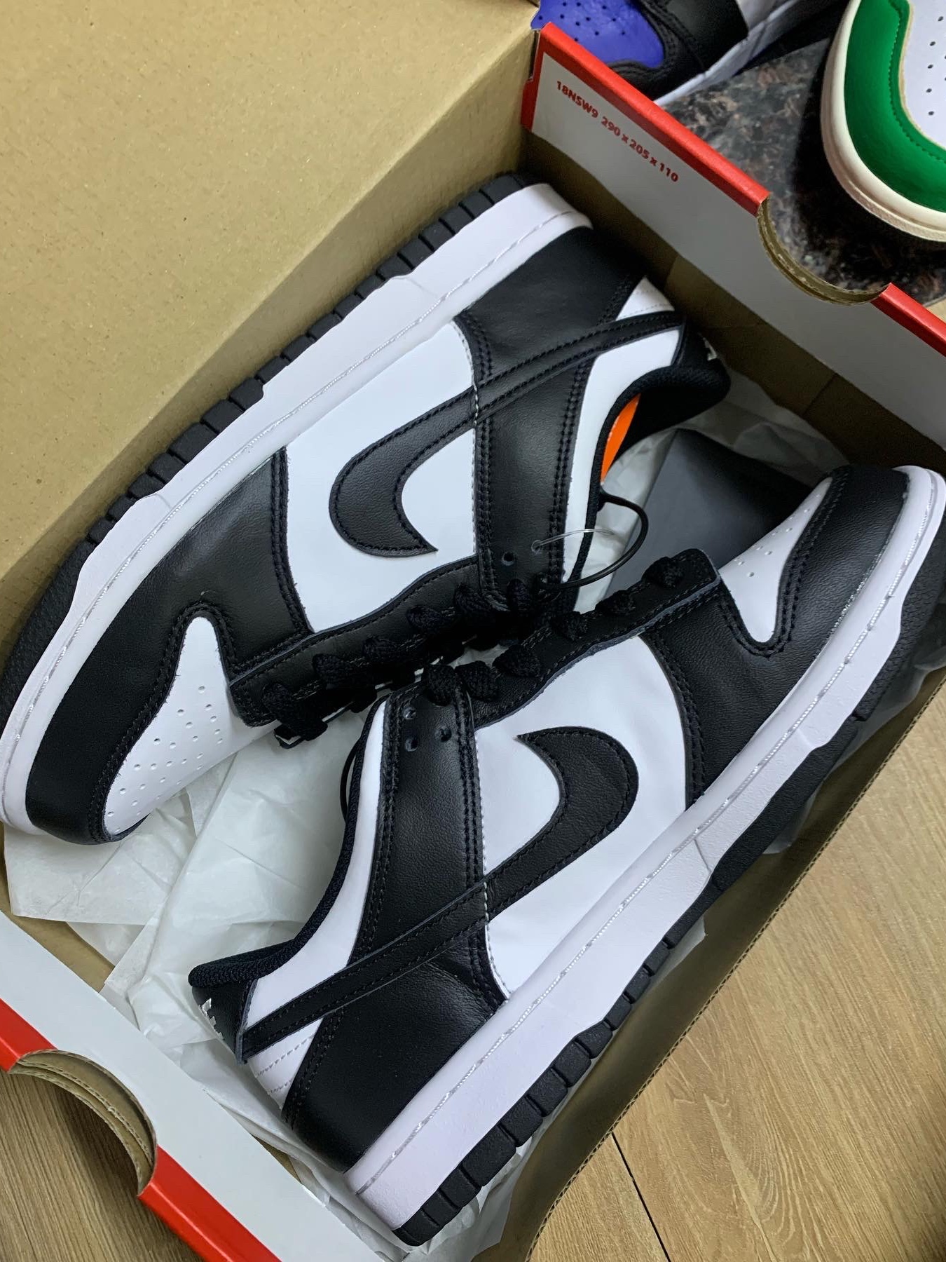 Nike Dunk Low Retro Black, (W) Nike Dunk Low Black 착용 스타일