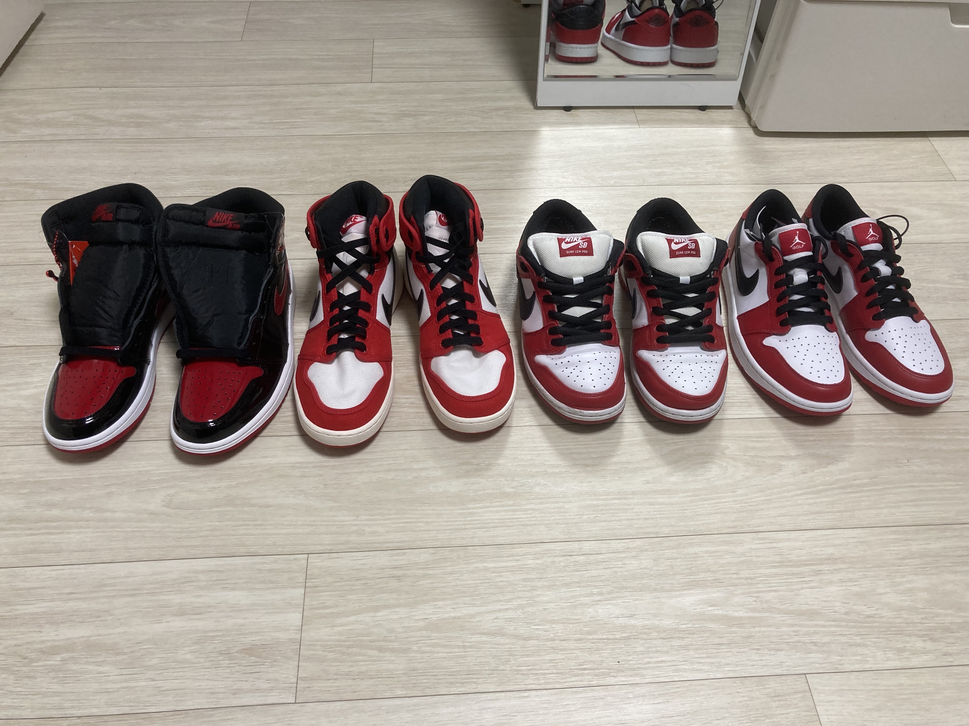 Jordan 1 Low Golf Chicago, Jordan 1 KO Chicago 2021 착용 스타일 - 2