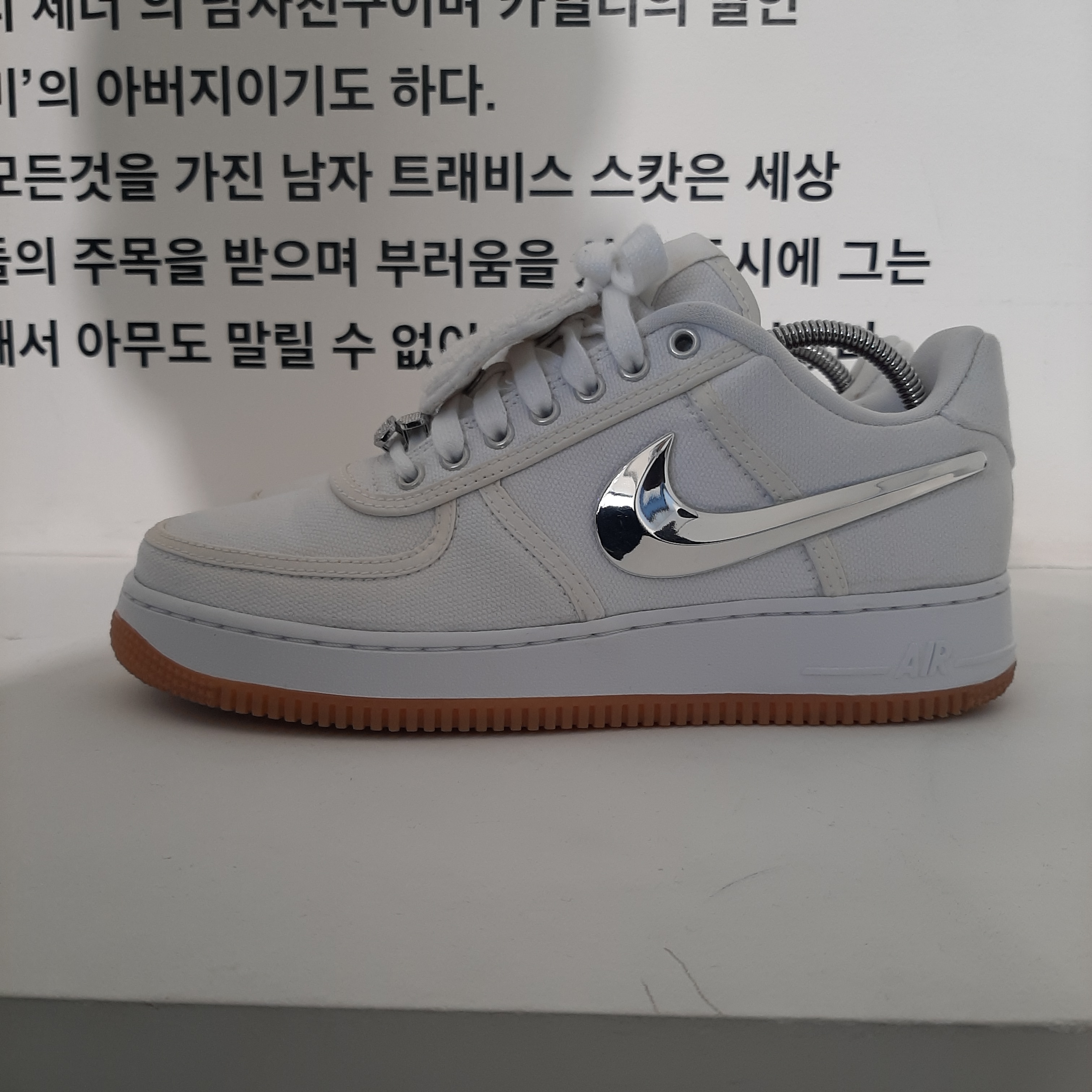 Nike x Peaceminusone Air Force 1 Low Para-Noise 2.0, Nike x Travis Scott Air Force 1 Low White 착용 스타일 - 2