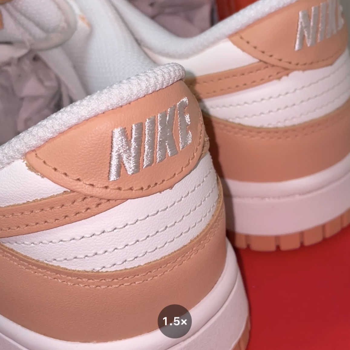 (W) Nike Dunk Low Harvest Moon 착용 스타일 - 2