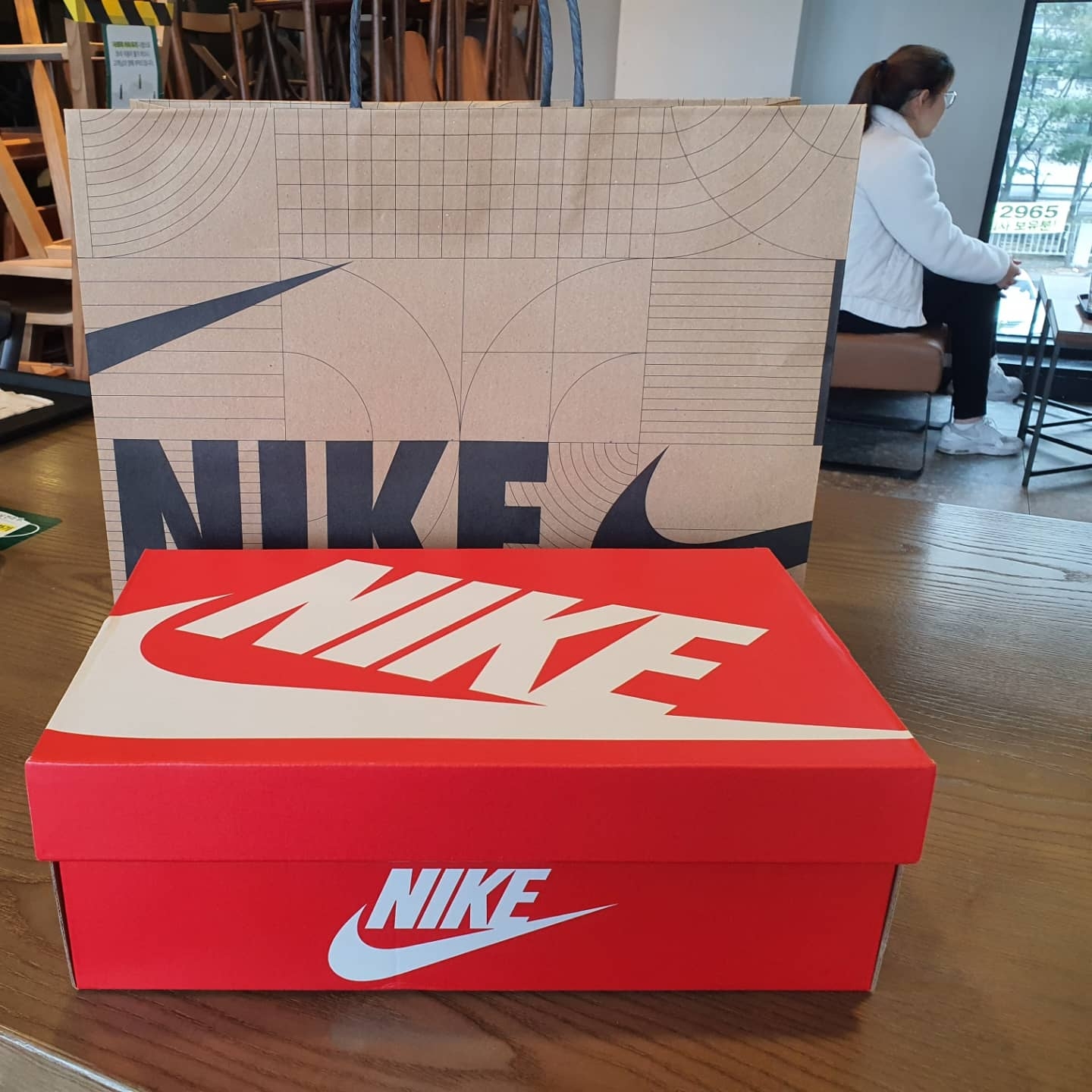 Nike Dunk Low Retro Championship Gold 착용 스타일 - 1