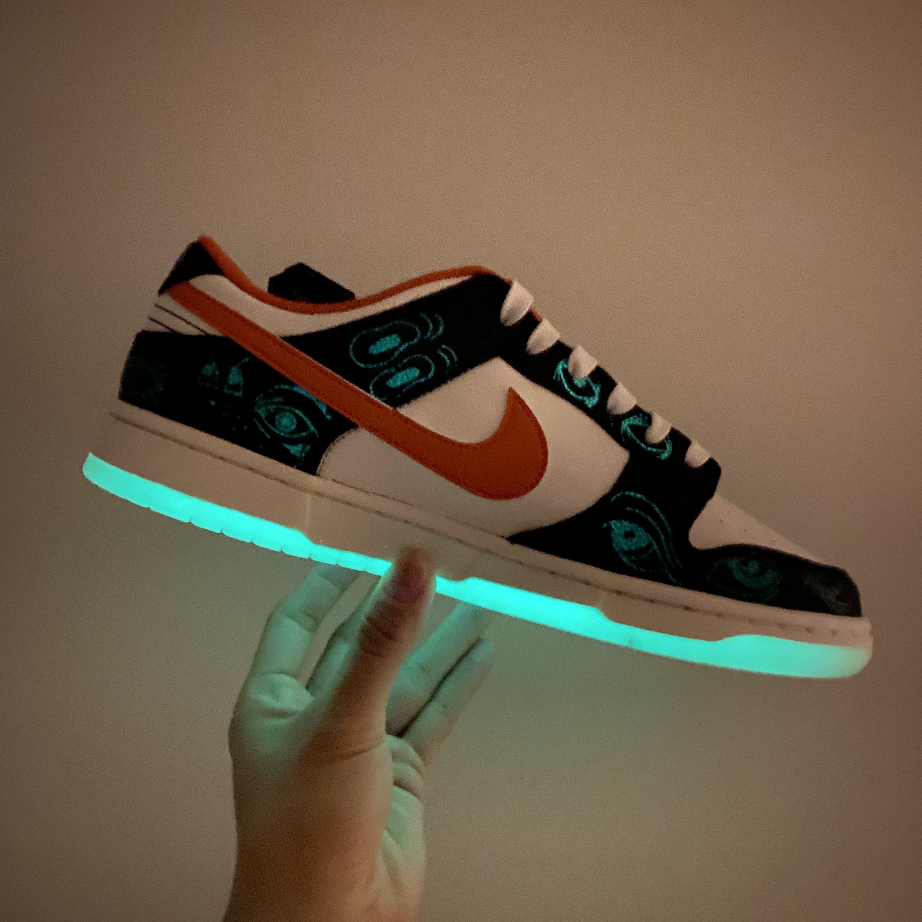 Nike Dunk Low Retro PRM Halloween 착용 스타일 - 4