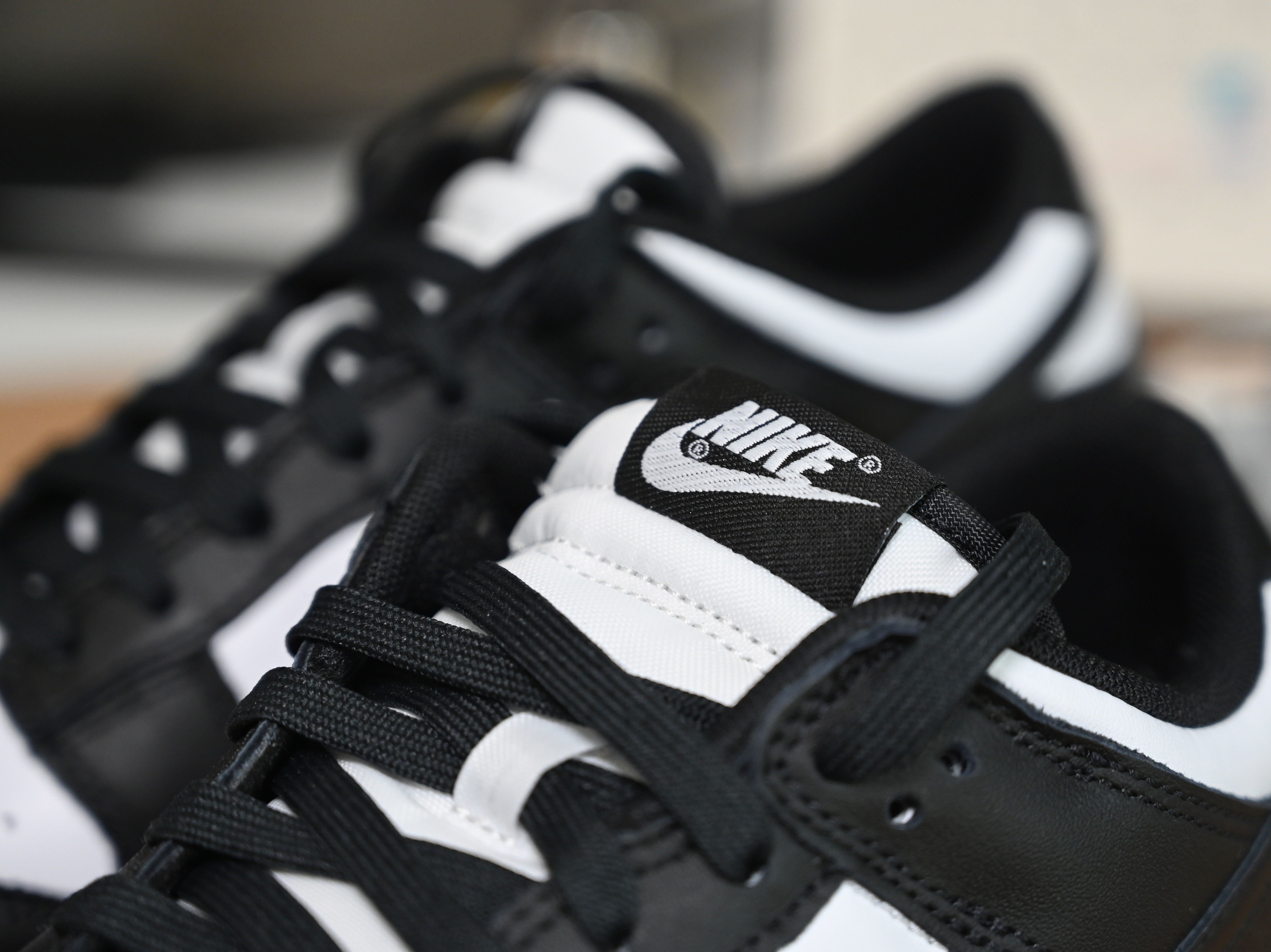 Nike Dunk Low Retro Black 착용 스타일 - 4