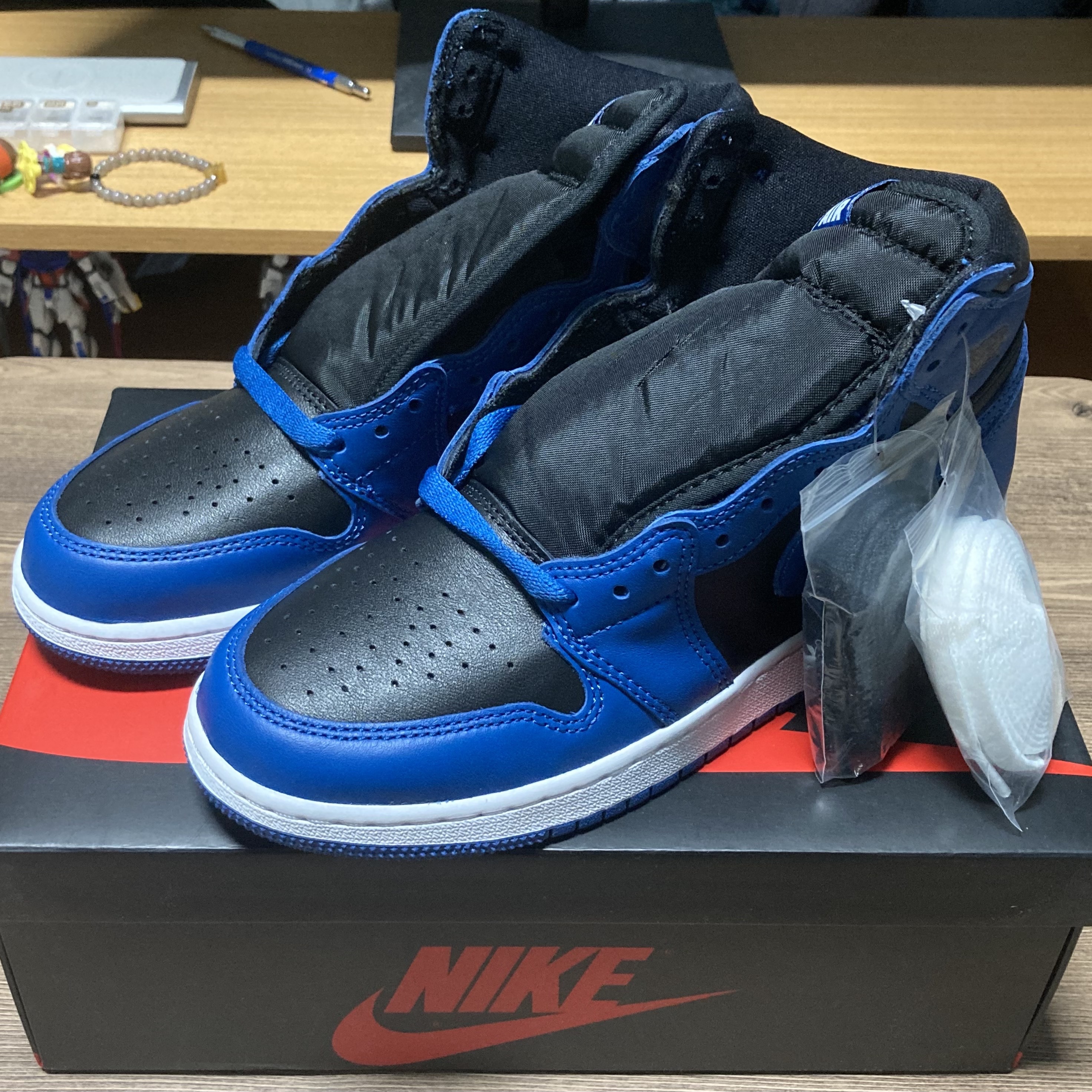 (GS) Jordan 1 Retro High OG Dark Marina Blue 착용 스타일