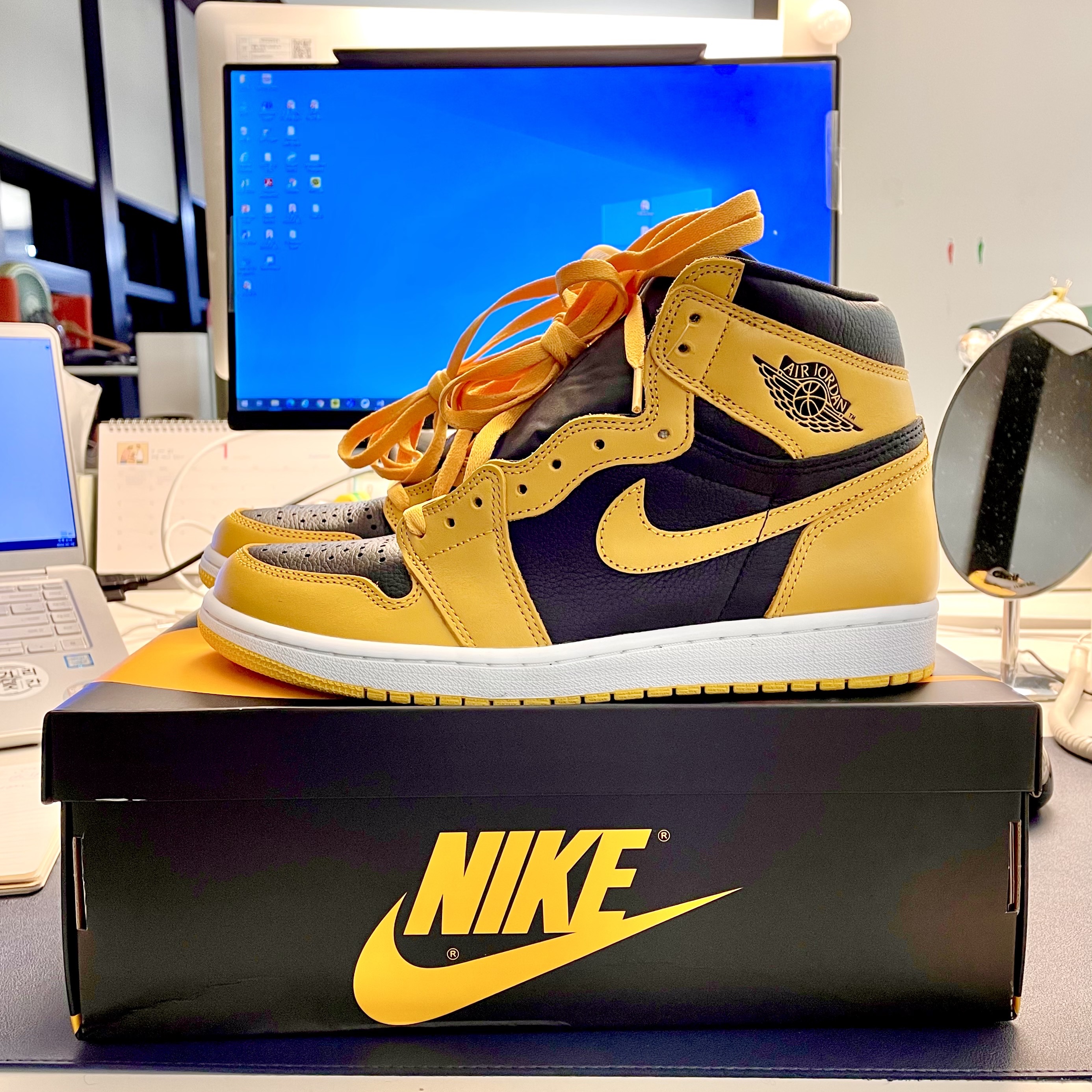 Jordan 1 Retro High OG Pollen 착용 스타일 - 2