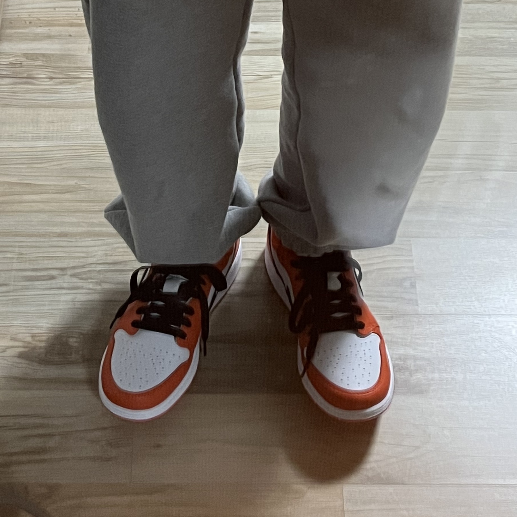 (W) Jordan 1 Low OG Starfish, (GS) Jordan 1 Low OG Starfish 착용 스타일