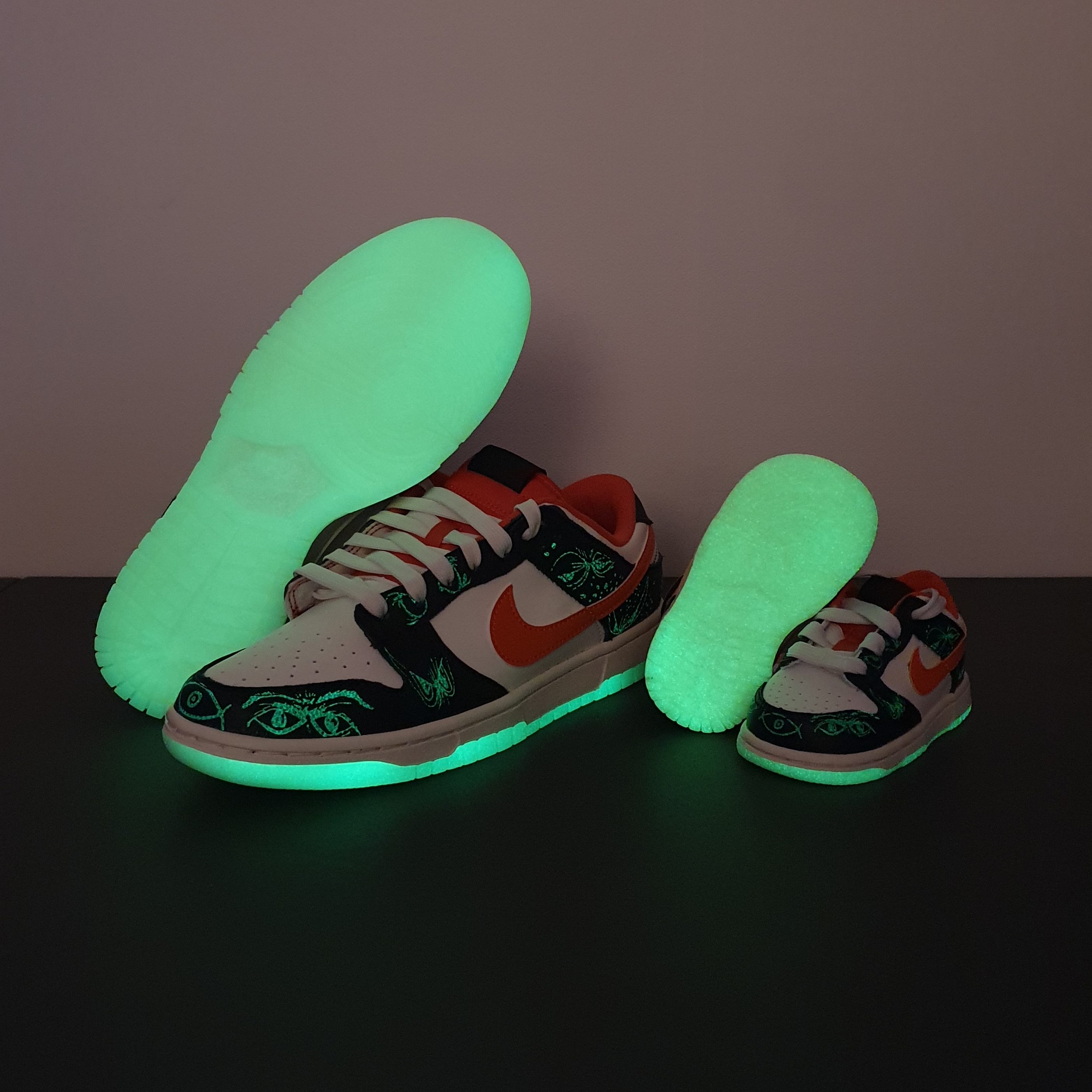 Nike Dunk Low Retro PRM Halloween, (TD) Nike Dunk Low PRM Halloween 착용 스타일 - 3