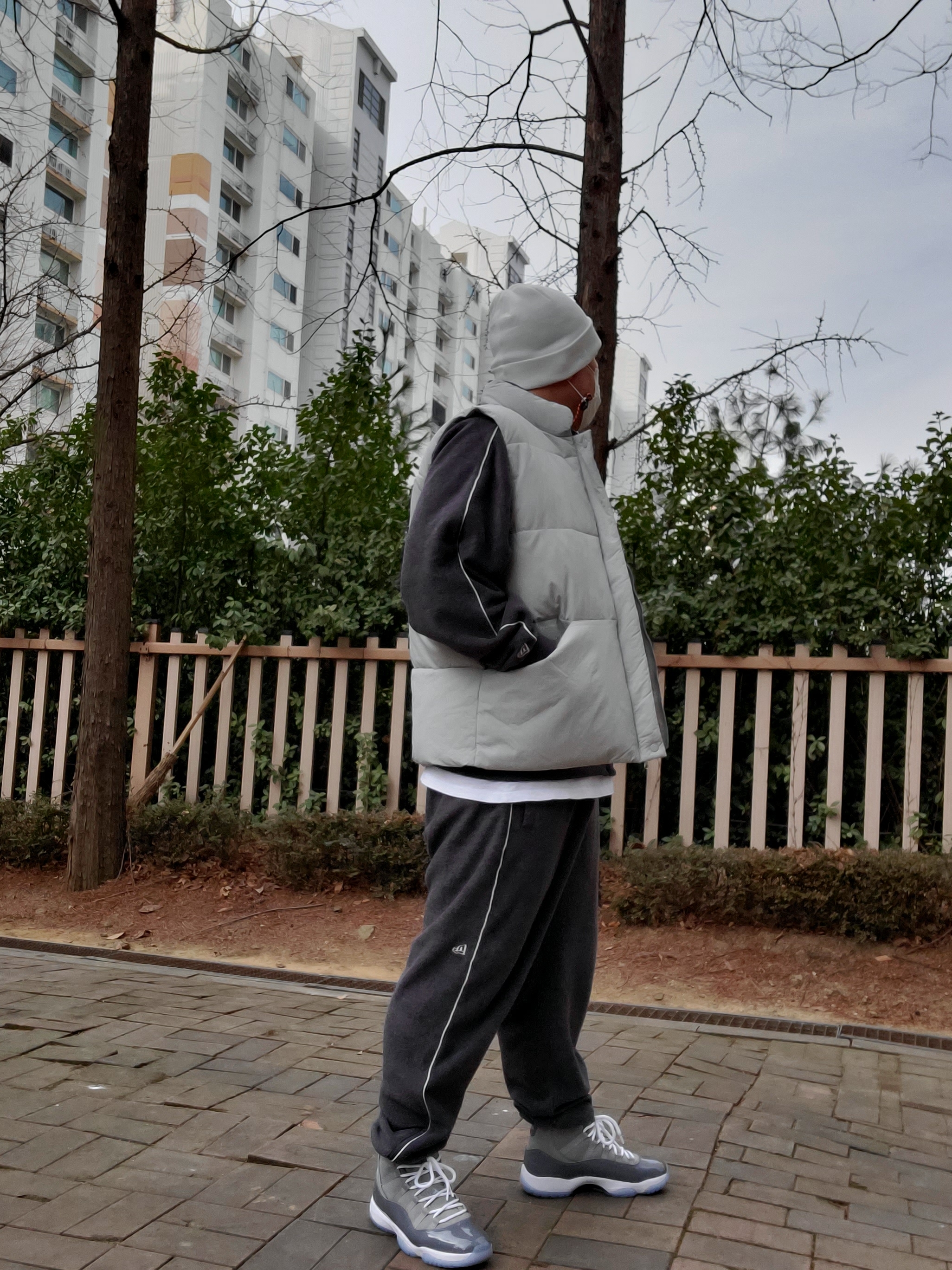 Jordan 11 Retro Cool Grey 2021 착용 스타일 - 3