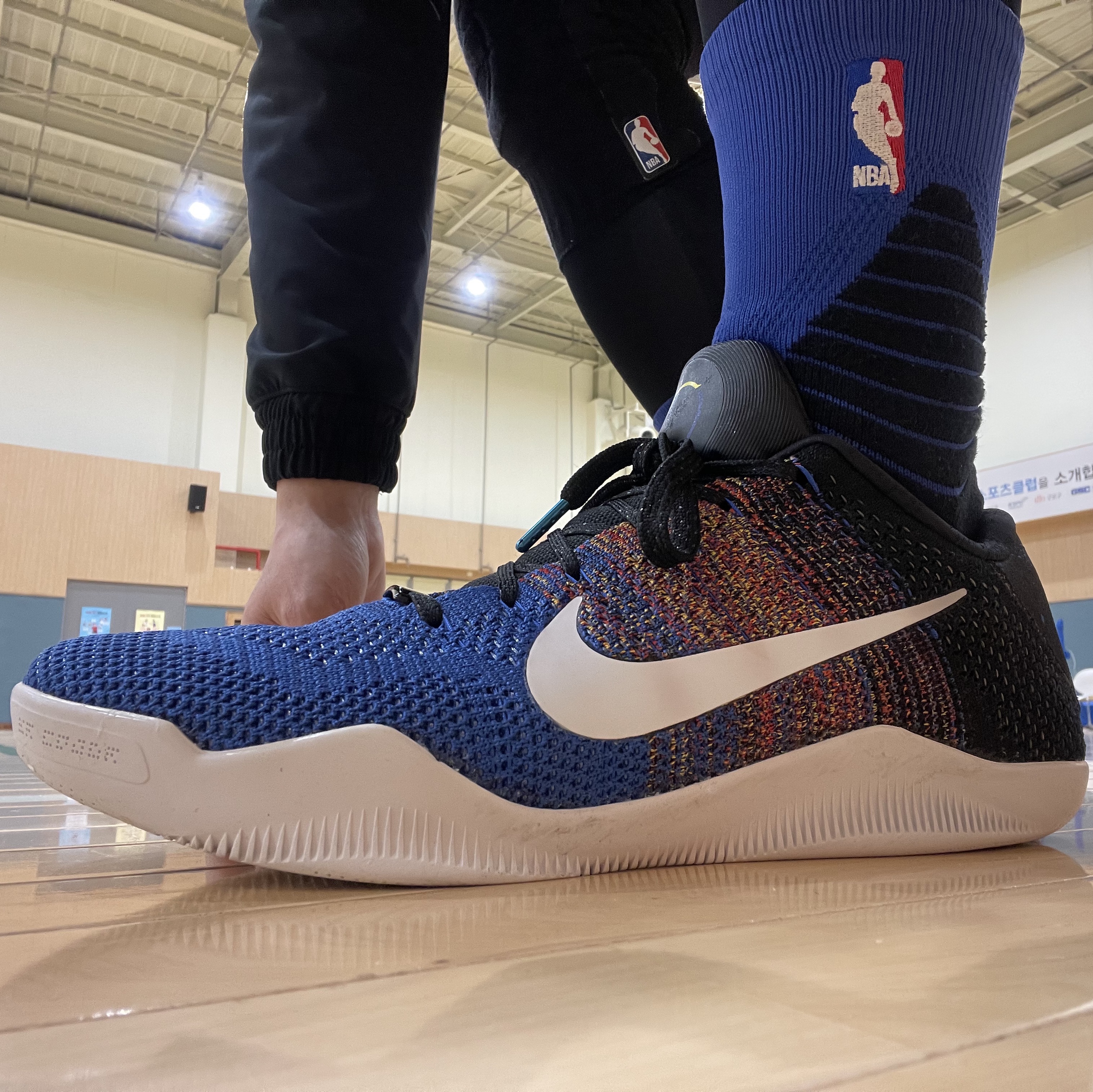 Nike Kobe 11 Elite Low BHM 2016 착용 스타일
