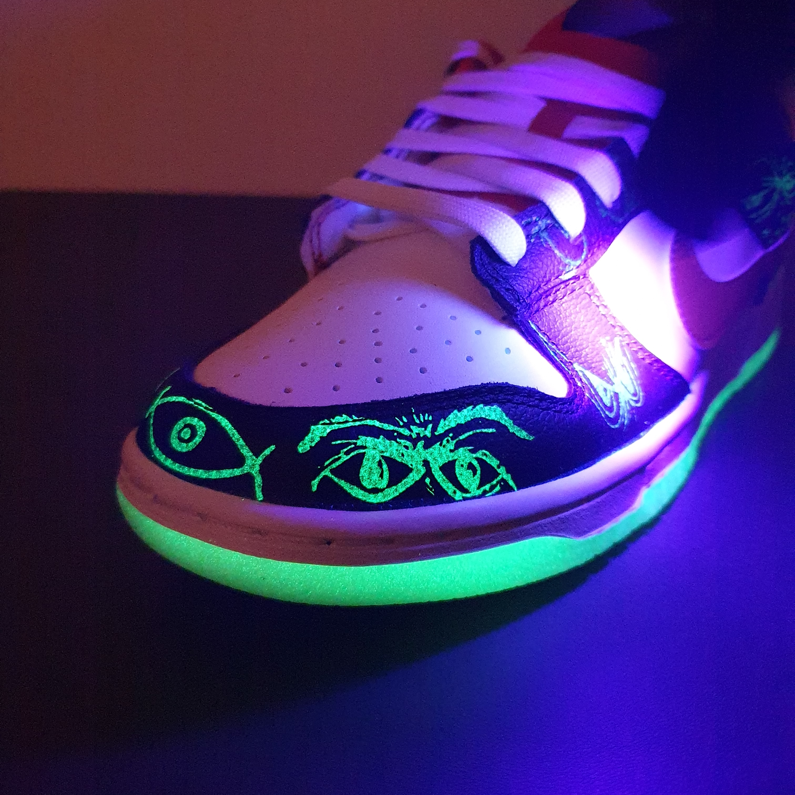 Nike Dunk Low Retro PRM Halloween, (TD) Nike Dunk Low PRM Halloween 착용 스타일 - 1