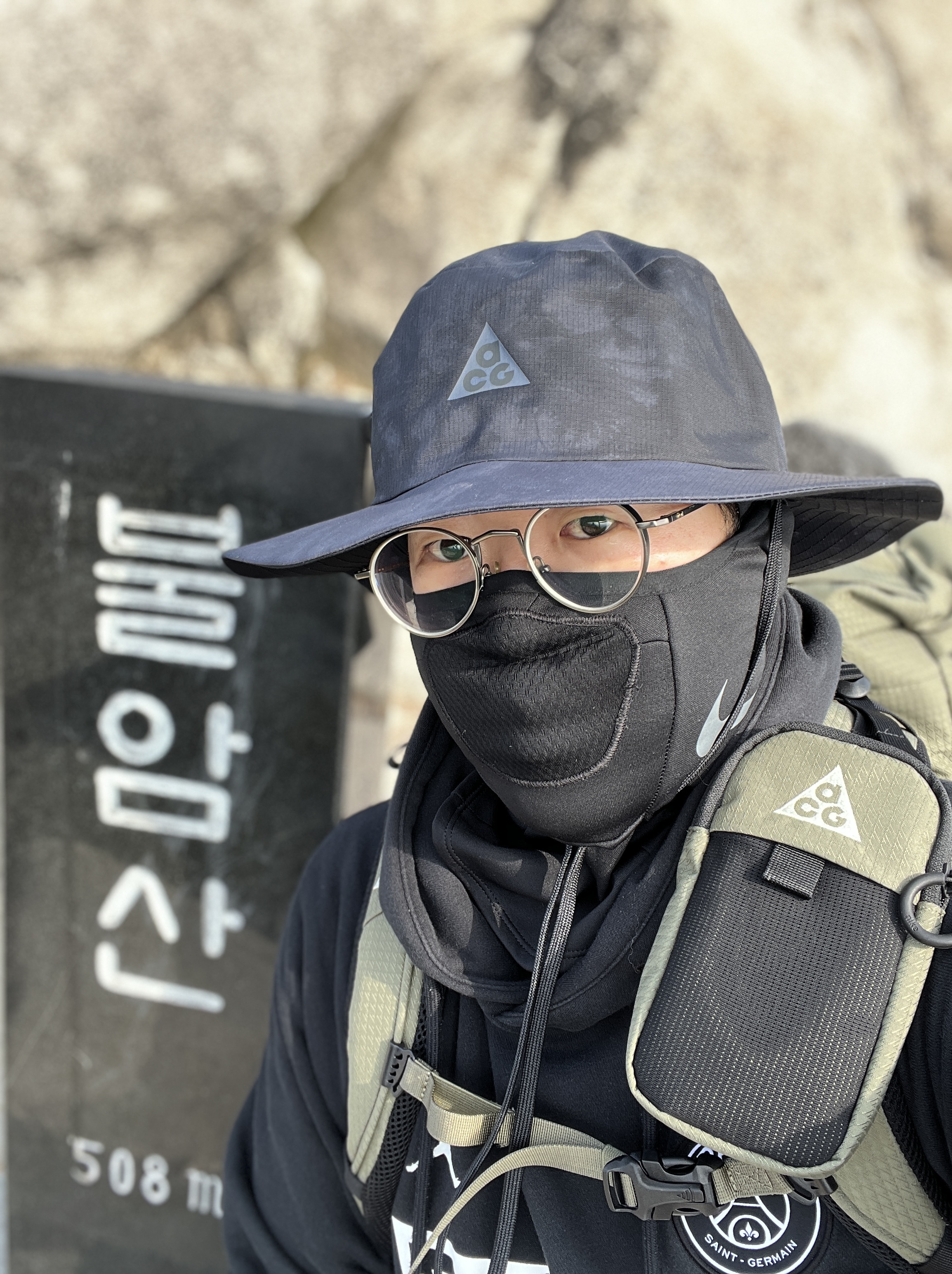 Nike NRG ACG Warm Bucket Black 착용 스타일 - 1