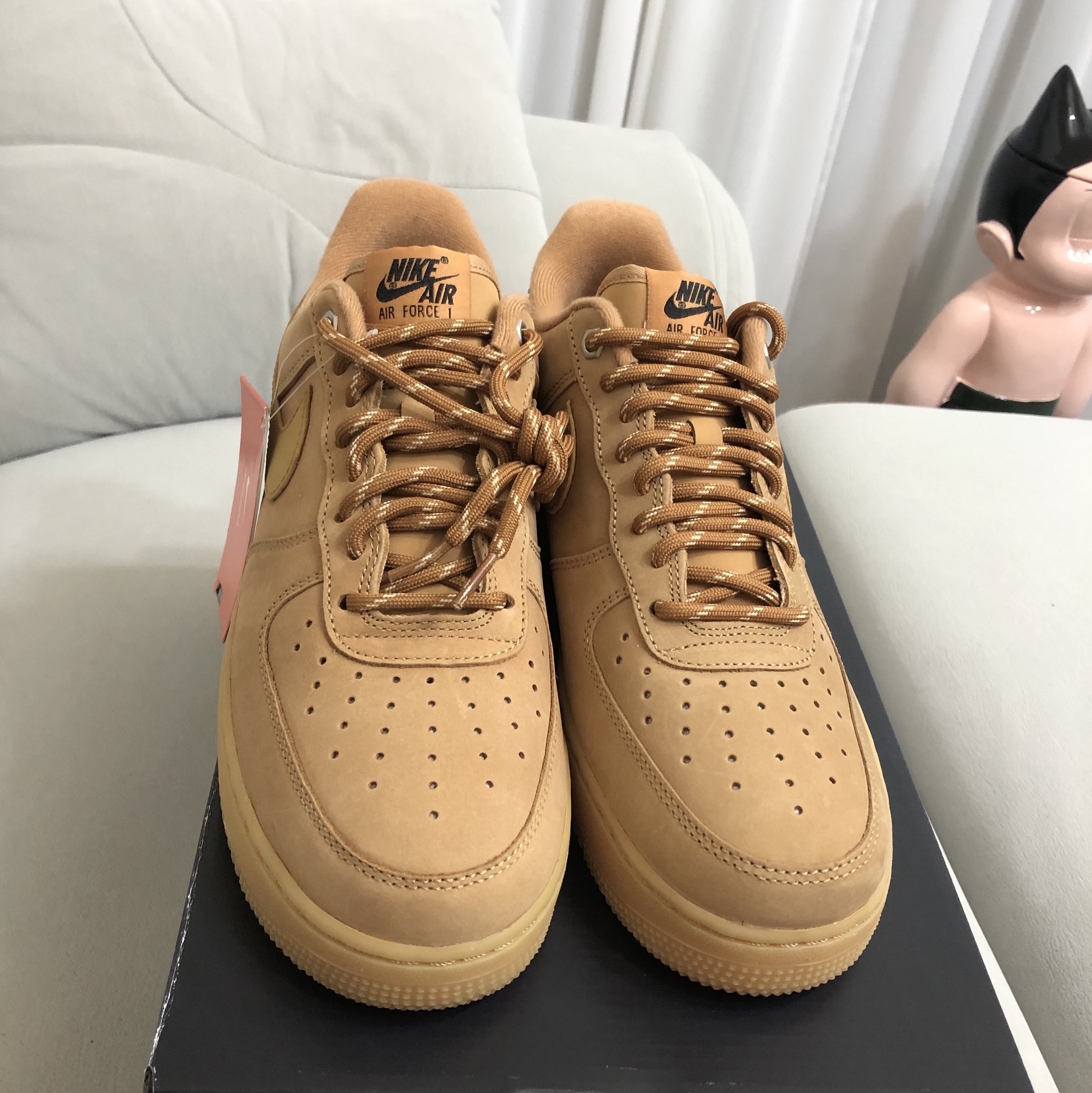 Nike Air Force 1 '07 WB Flax 착용 스타일 - 2