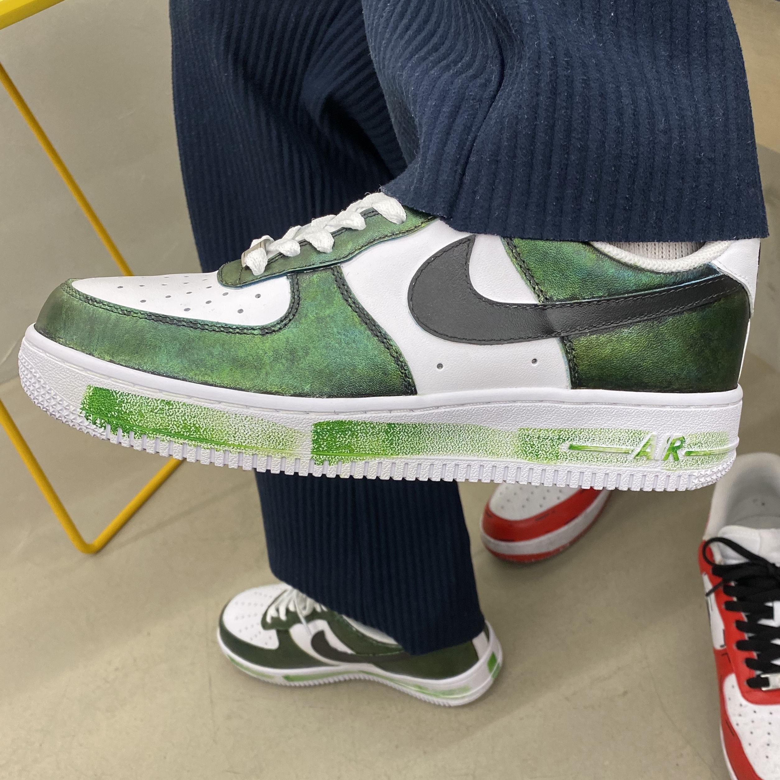 (W) Nike Air Force 1 '07 Low White 착용 스타일 - 5