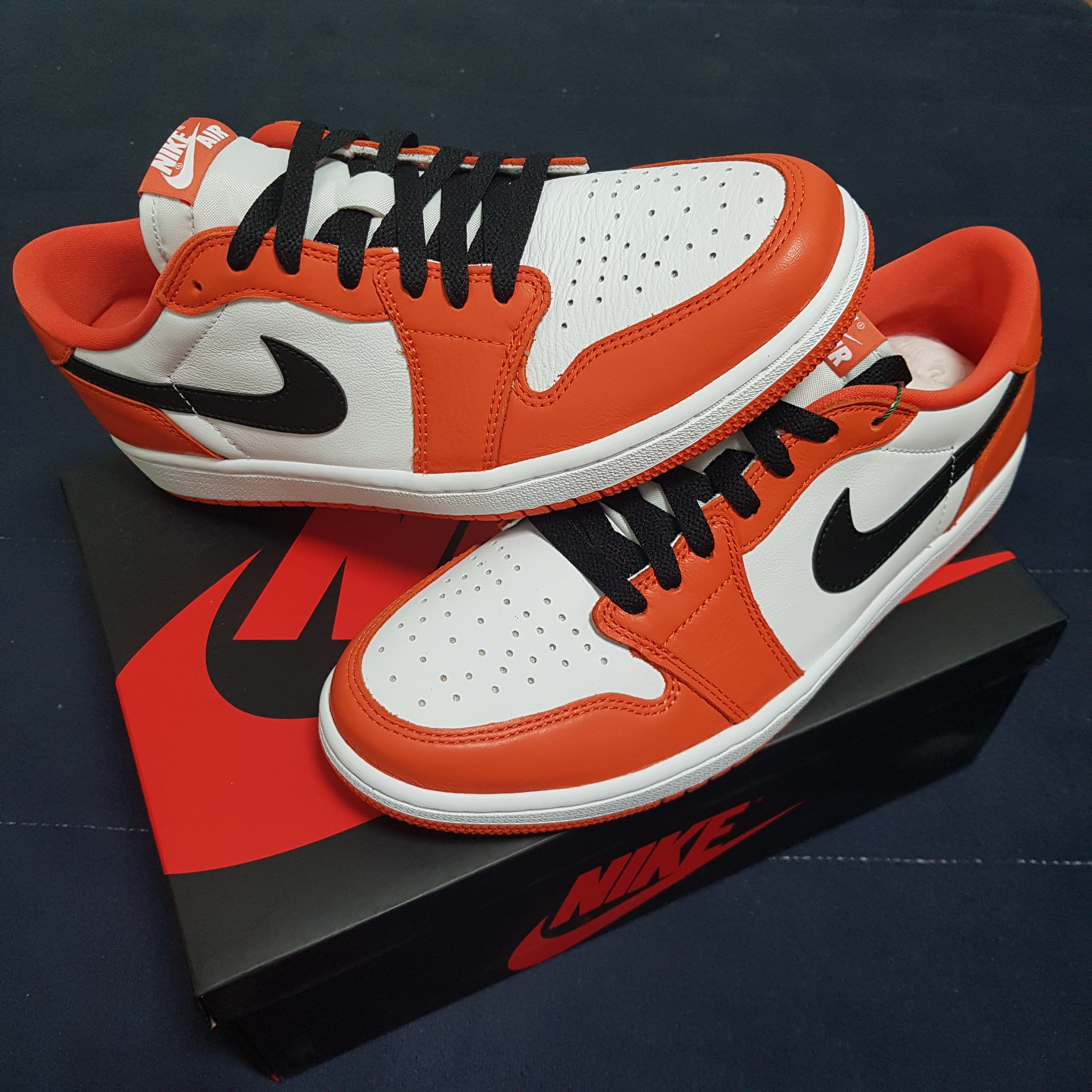 Jordan 1 Low OG Starfish 착용 스타일 - 1