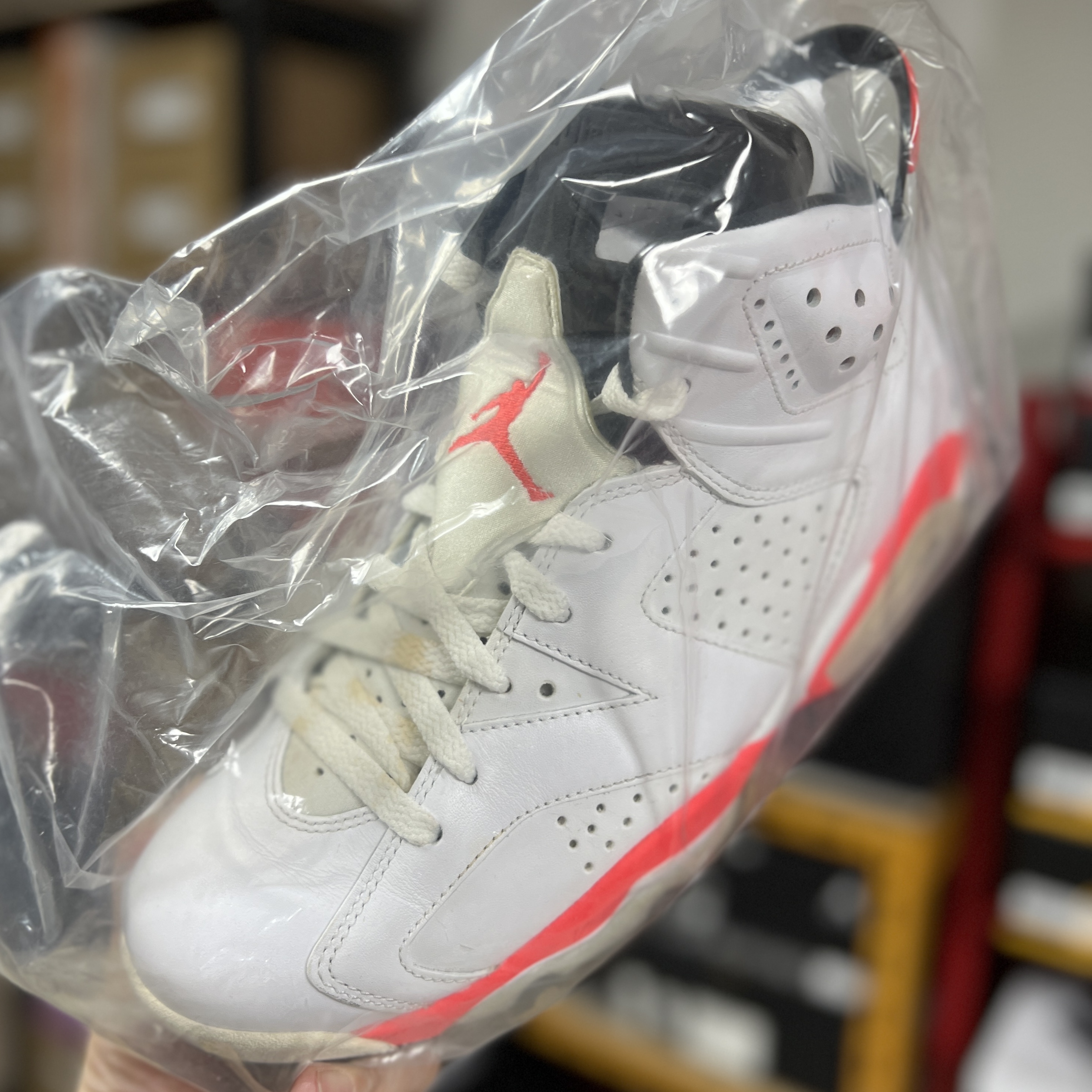 Jordan 6 Retro Infrared White 2014 착용 스타일 - 1
