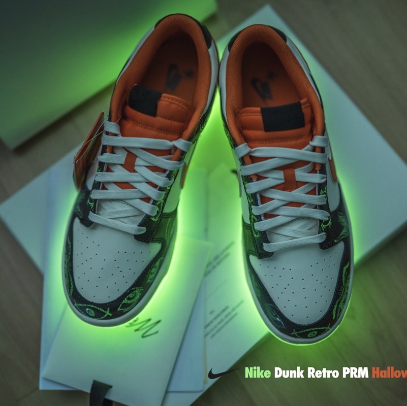 Nike Dunk Low Retro PRM Halloween 착용 스타일