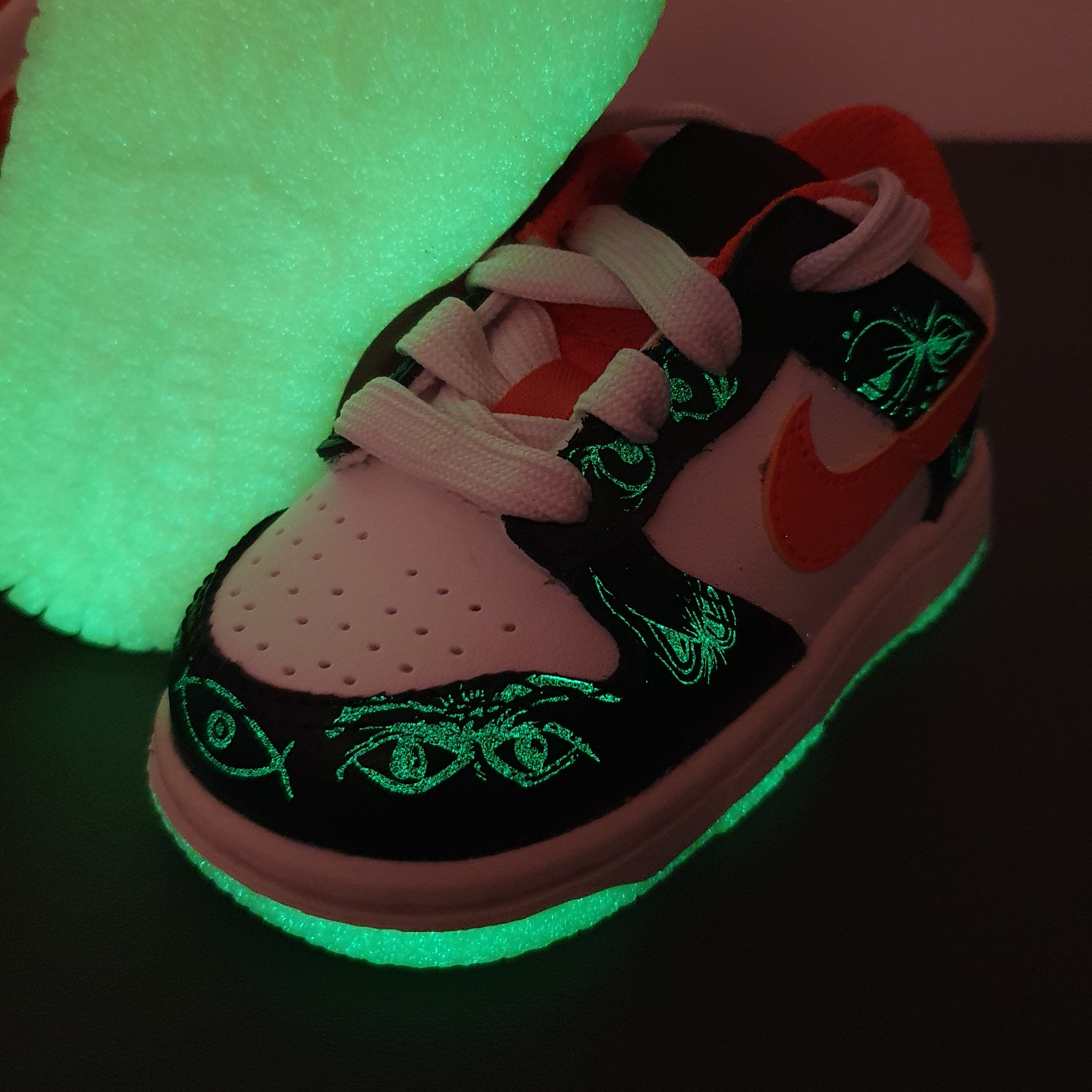 Nike Dunk Low Retro PRM Halloween, (TD) Nike Dunk Low PRM Halloween 착용 스타일 - 2