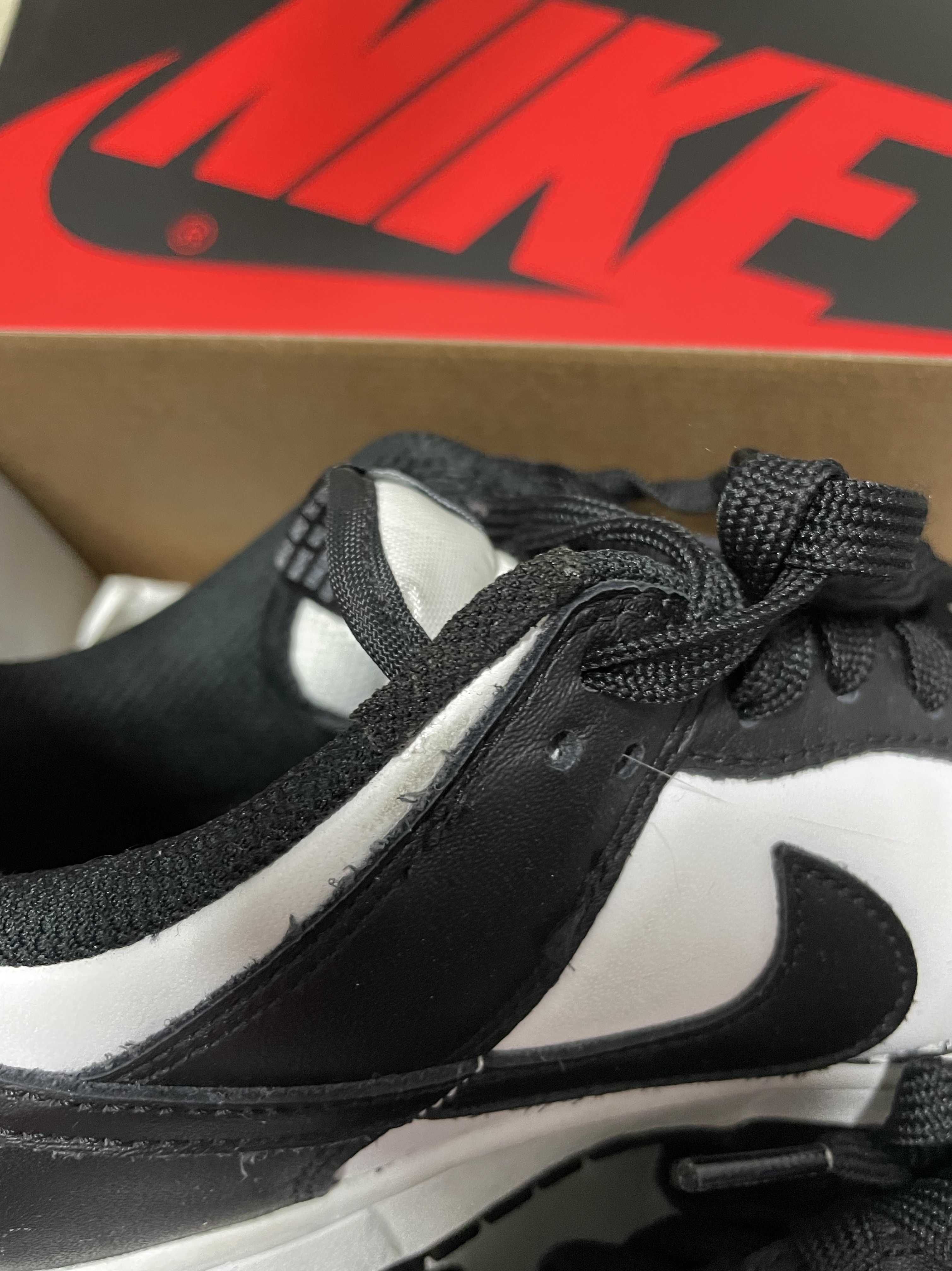Nike Dunk Low Retro Black, (W) Nike Dunk Low Black 착용 스타일 - 5