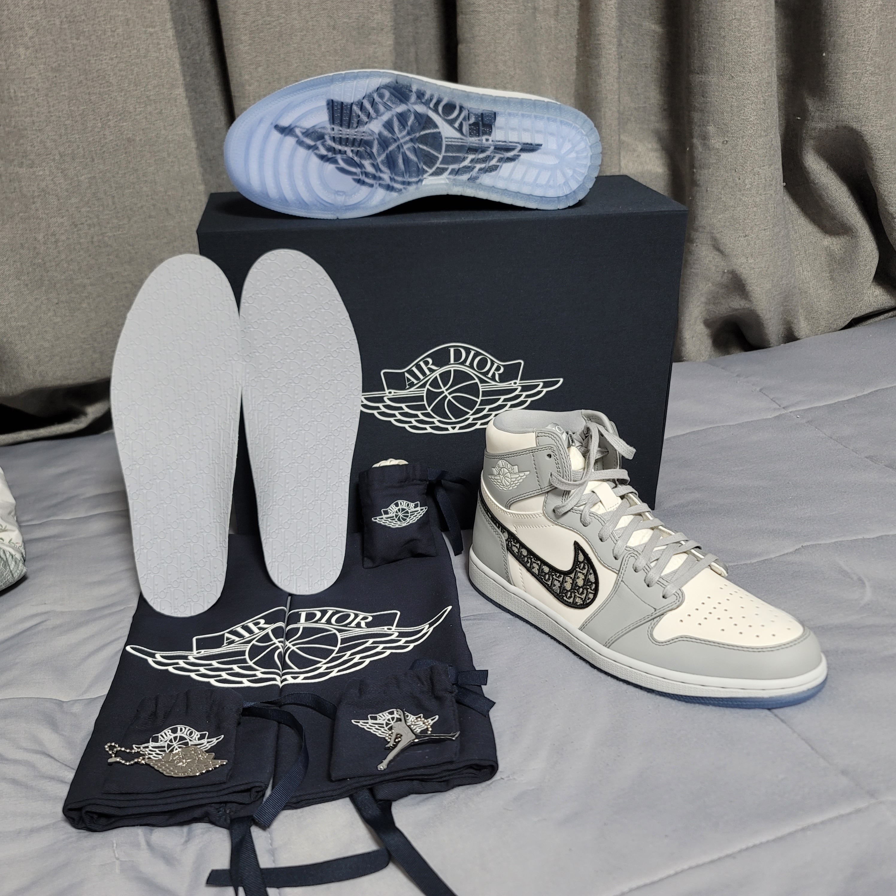 Jordan 1 x Dior High OG 착용 스타일 - 2