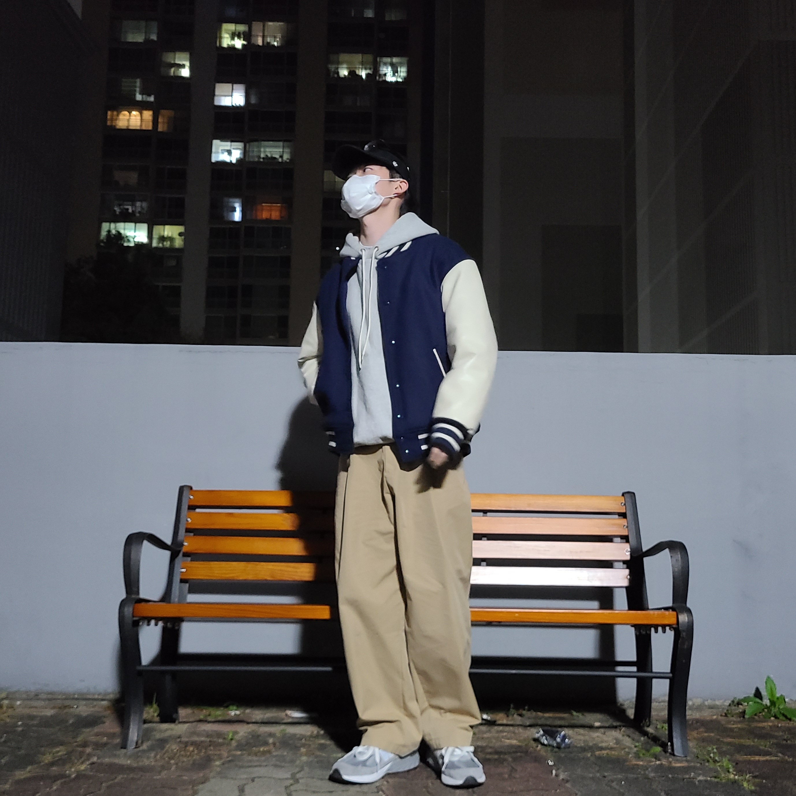 New Balance 993 Made in USA Grey - D Standard 착용 스타일