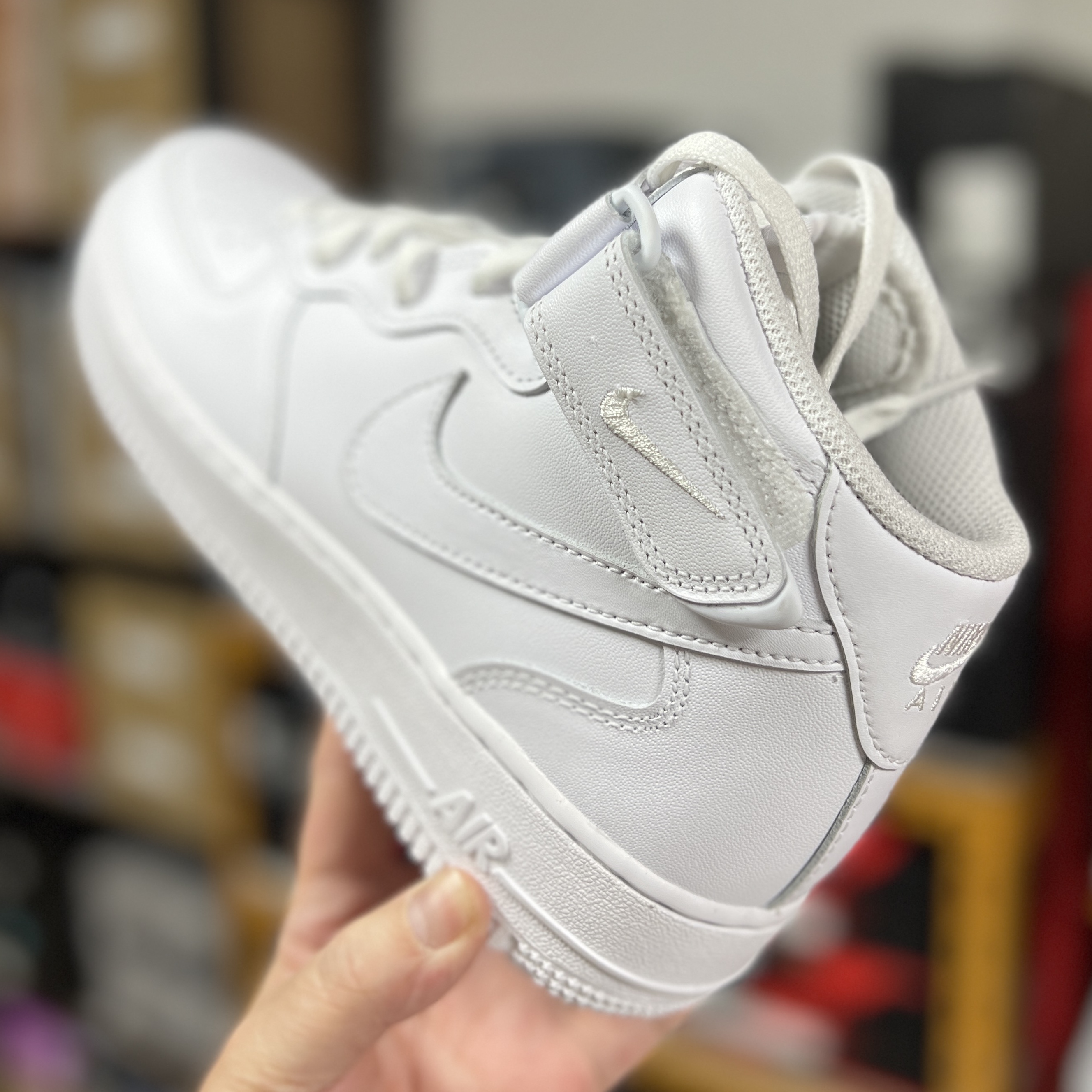Nike Air Force 1 Mid '07 White 착용 스타일 - 2