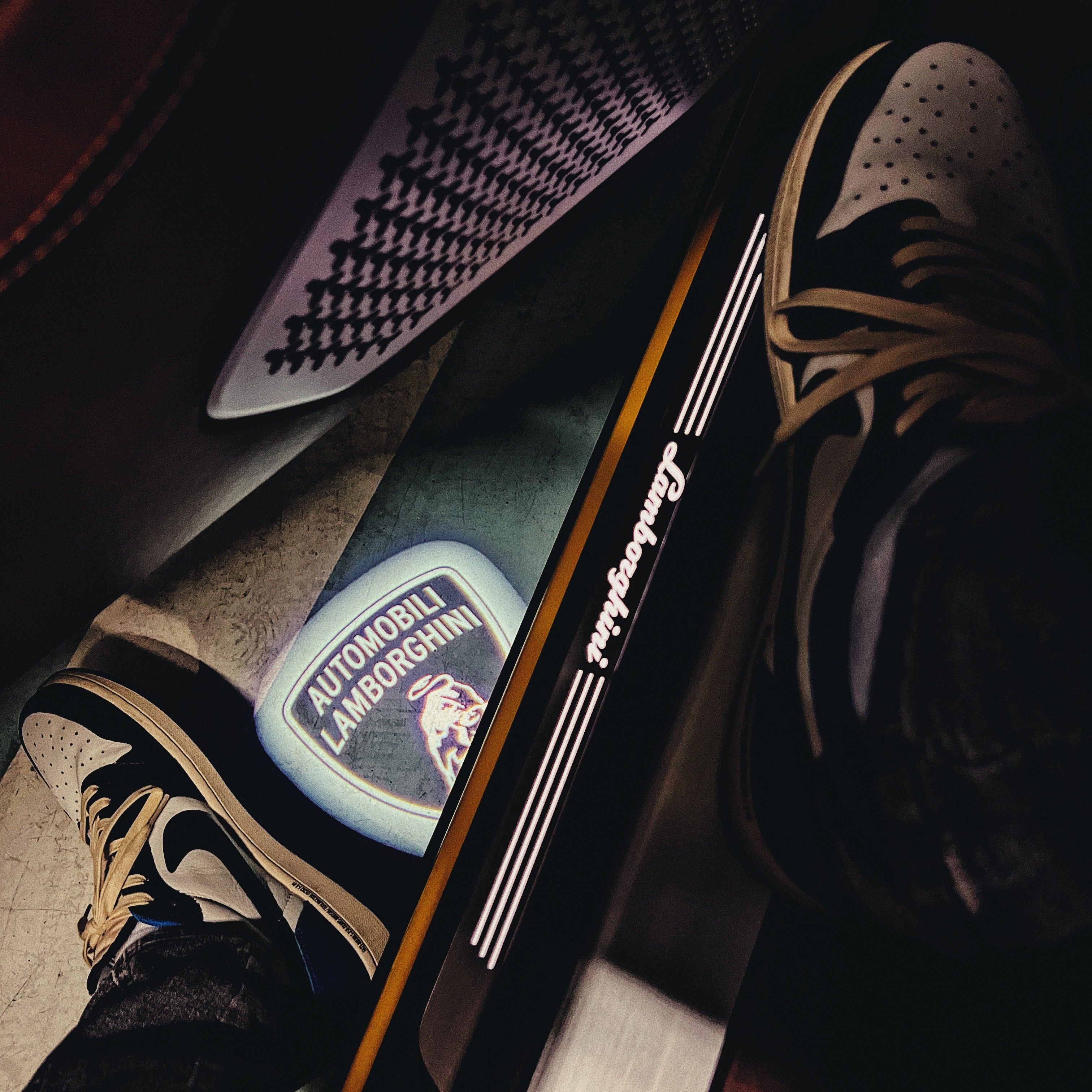 Jordan 1 x Travis Scott x Fragment Retro Low OG SP Military Blue 착용 스타일