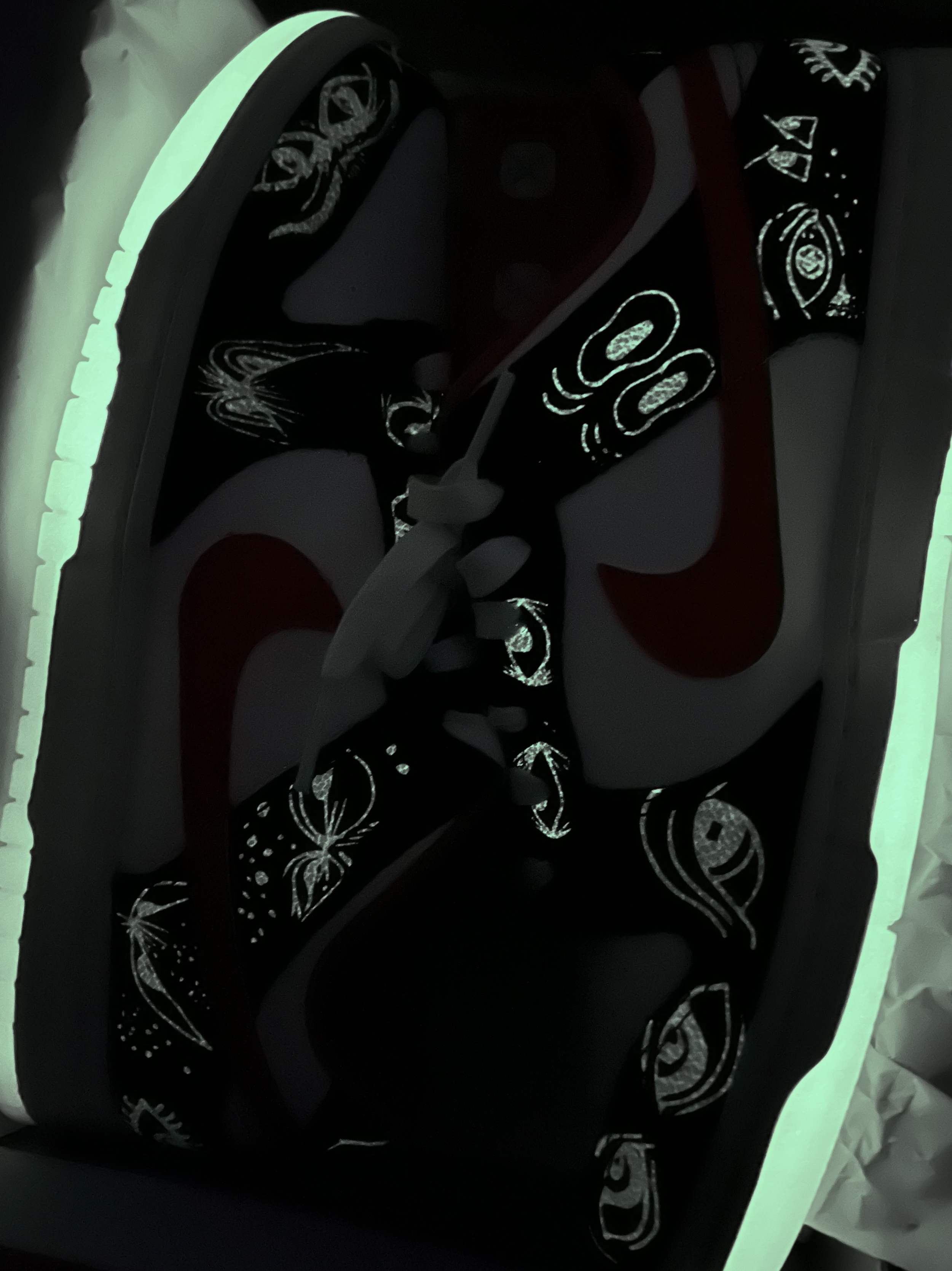 Nike Dunk Low Retro PRM Halloween 착용 스타일 - 2