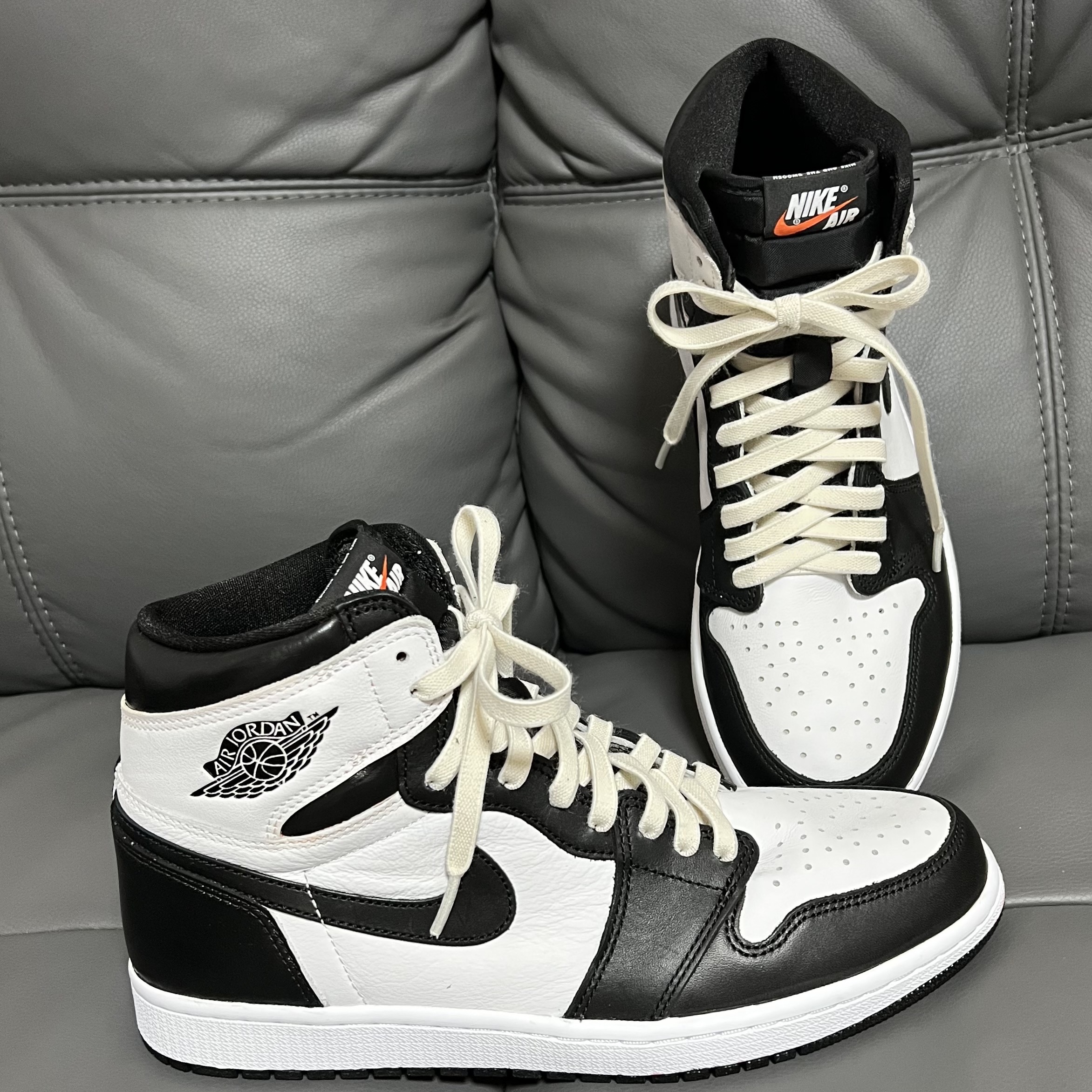 Jordan 1 Retro High OG Electro Orange 착용 스타일 - 5