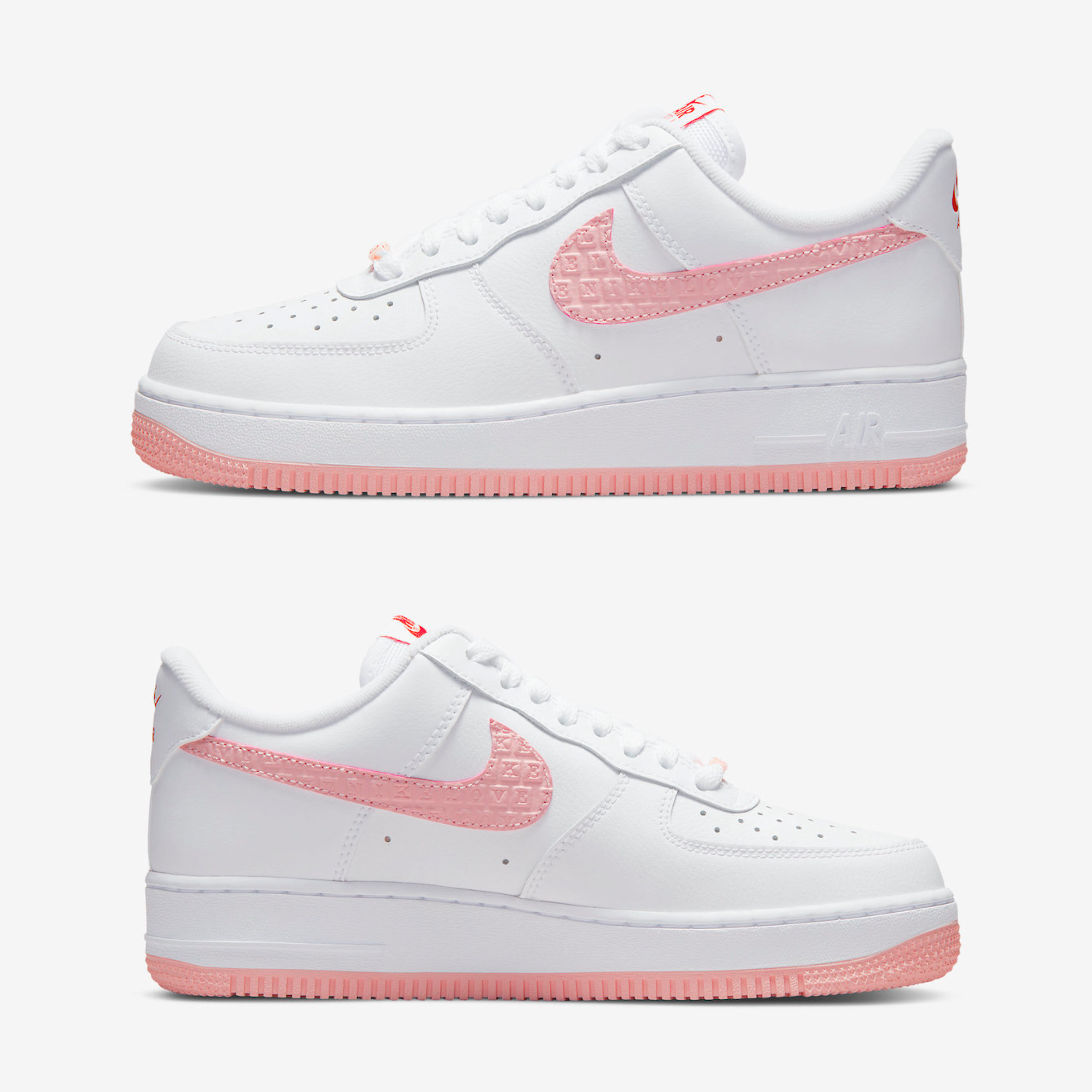 (W) Nike Air Force 1 '07 Valentine Day 2022 착용 스타일 - 3