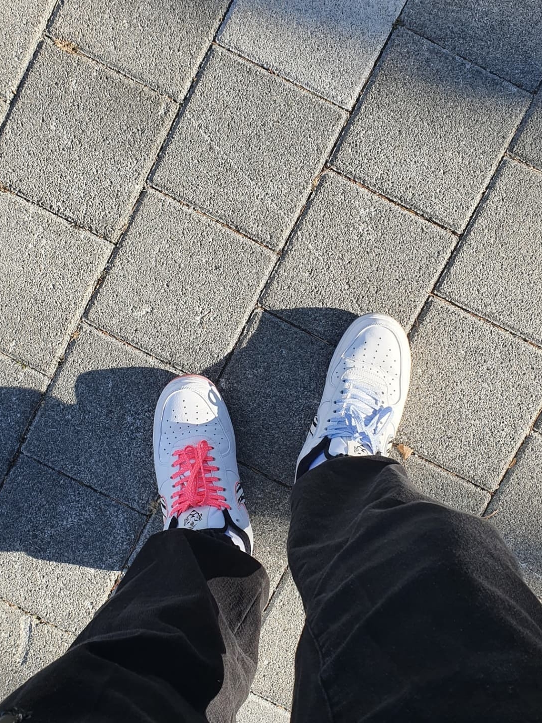 Nike Air Force 1 Low White Tiger South Korea 2020 착용 스타일 - 2
