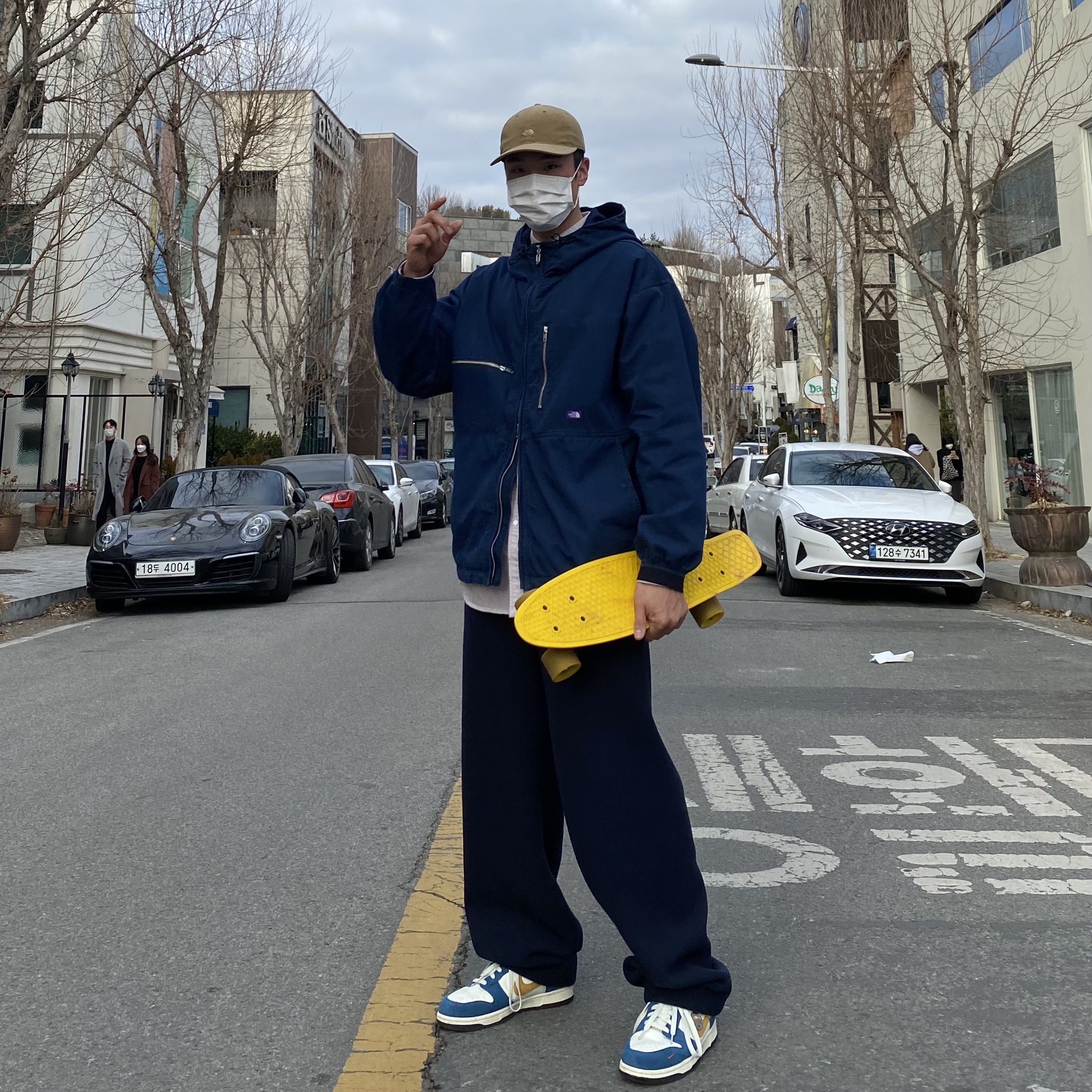 Nike x Kasina Dunk Low 80's Bus 착용 스타일 - 2