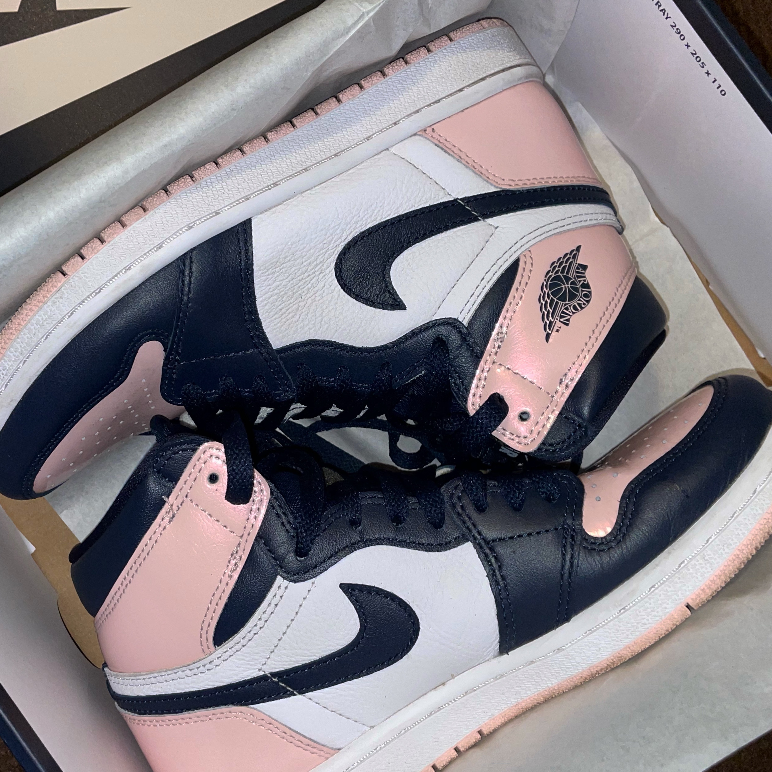 (W) Jordan 1 Retro High OG Atmosphere 착용 스타일
