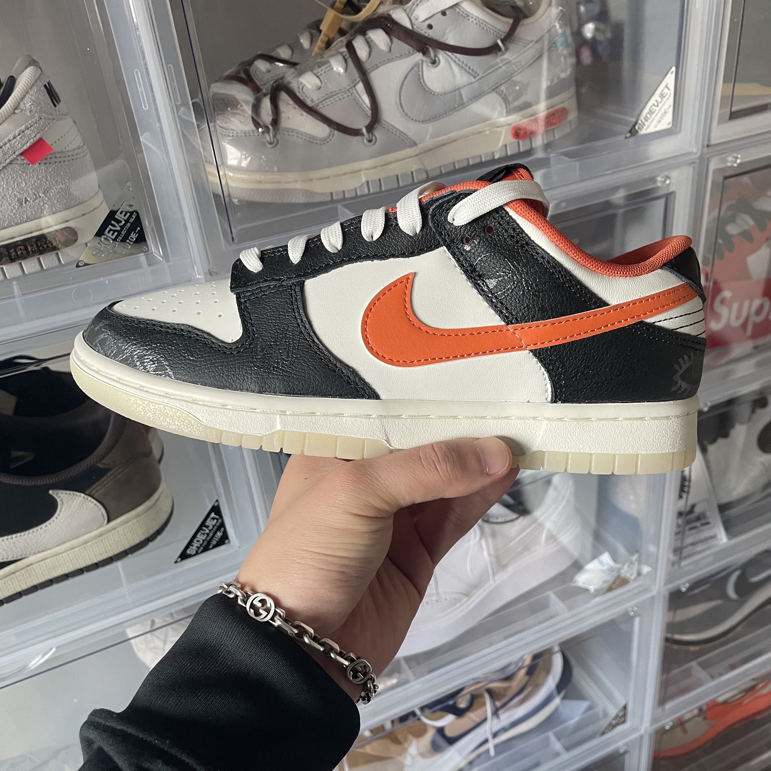 Nike Dunk Low Retro PRM Halloween 착용 스타일