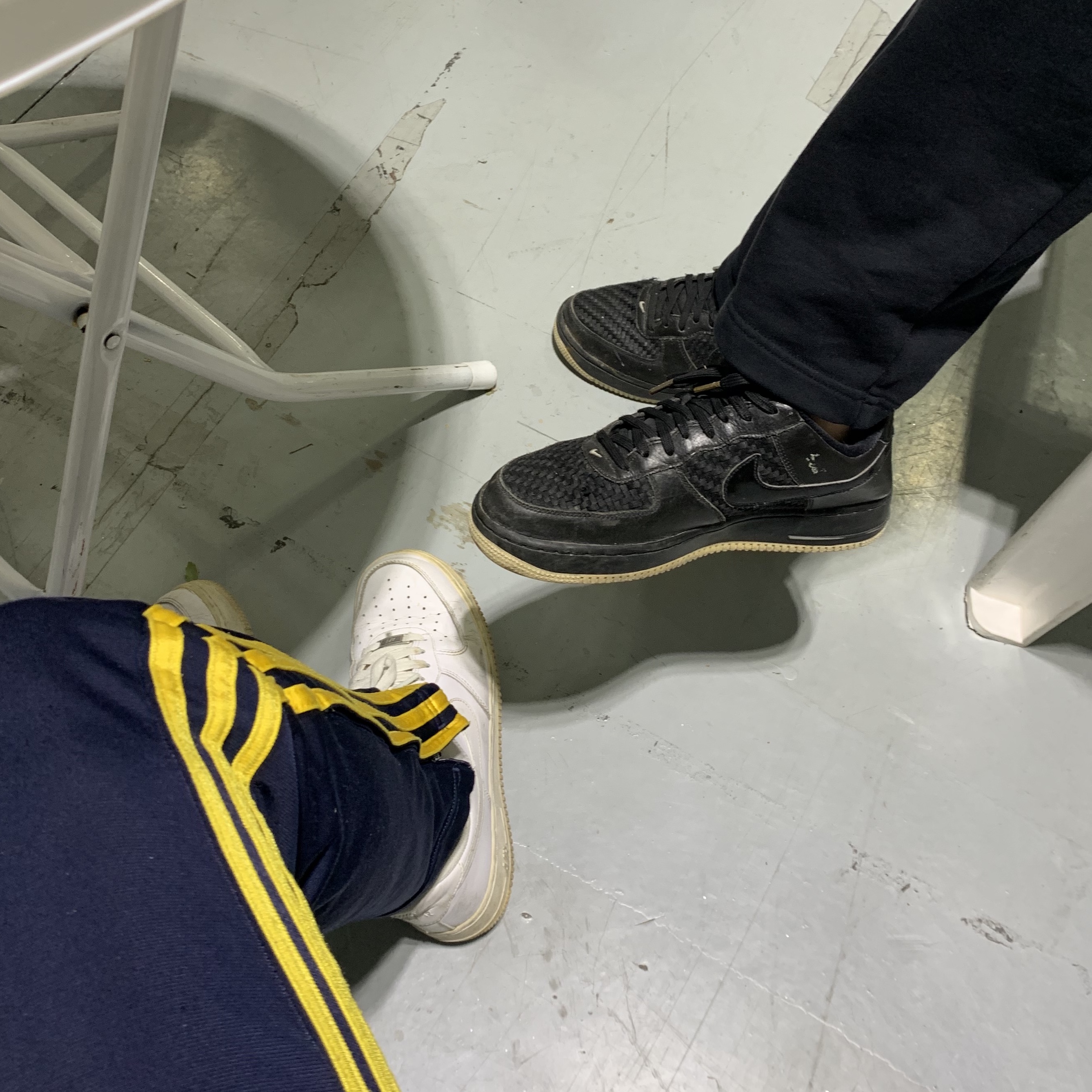 (W) Nike Air Force 1 '07 Low White, Nike Air Force 1 '07 Low White 착용 스타일