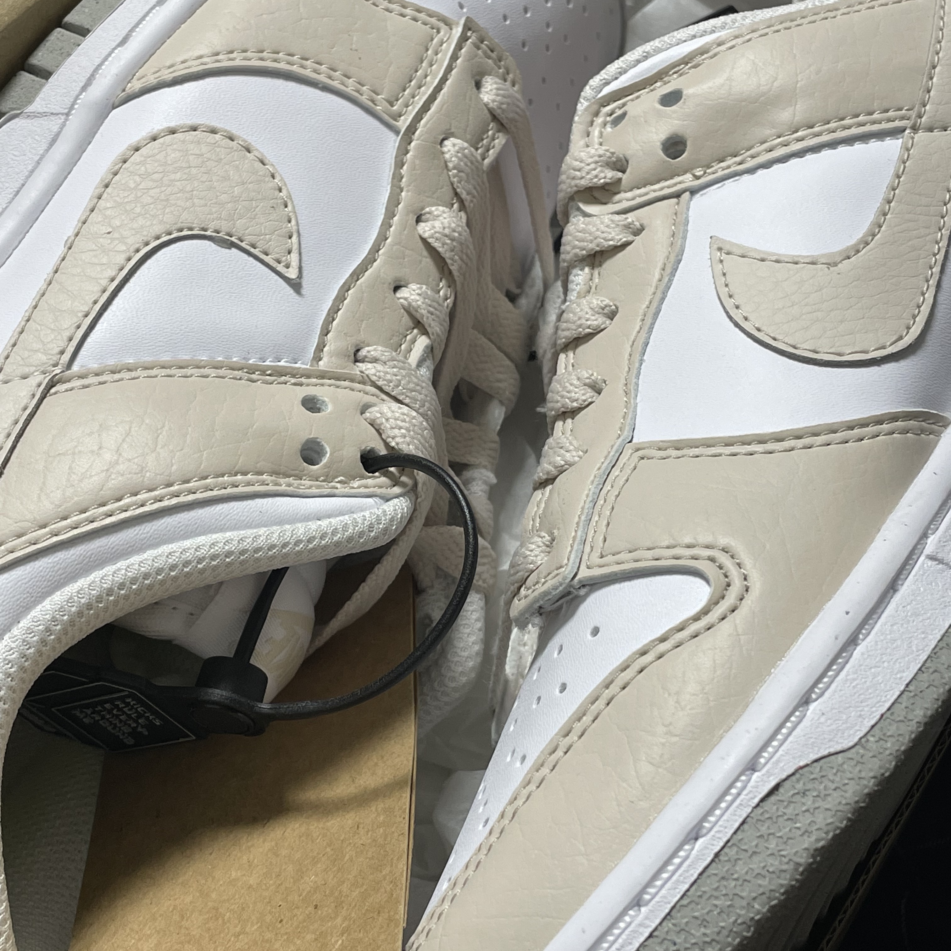 (W) Nike Dunk Low Next Nature Light Orewood Brown 착용 스타일