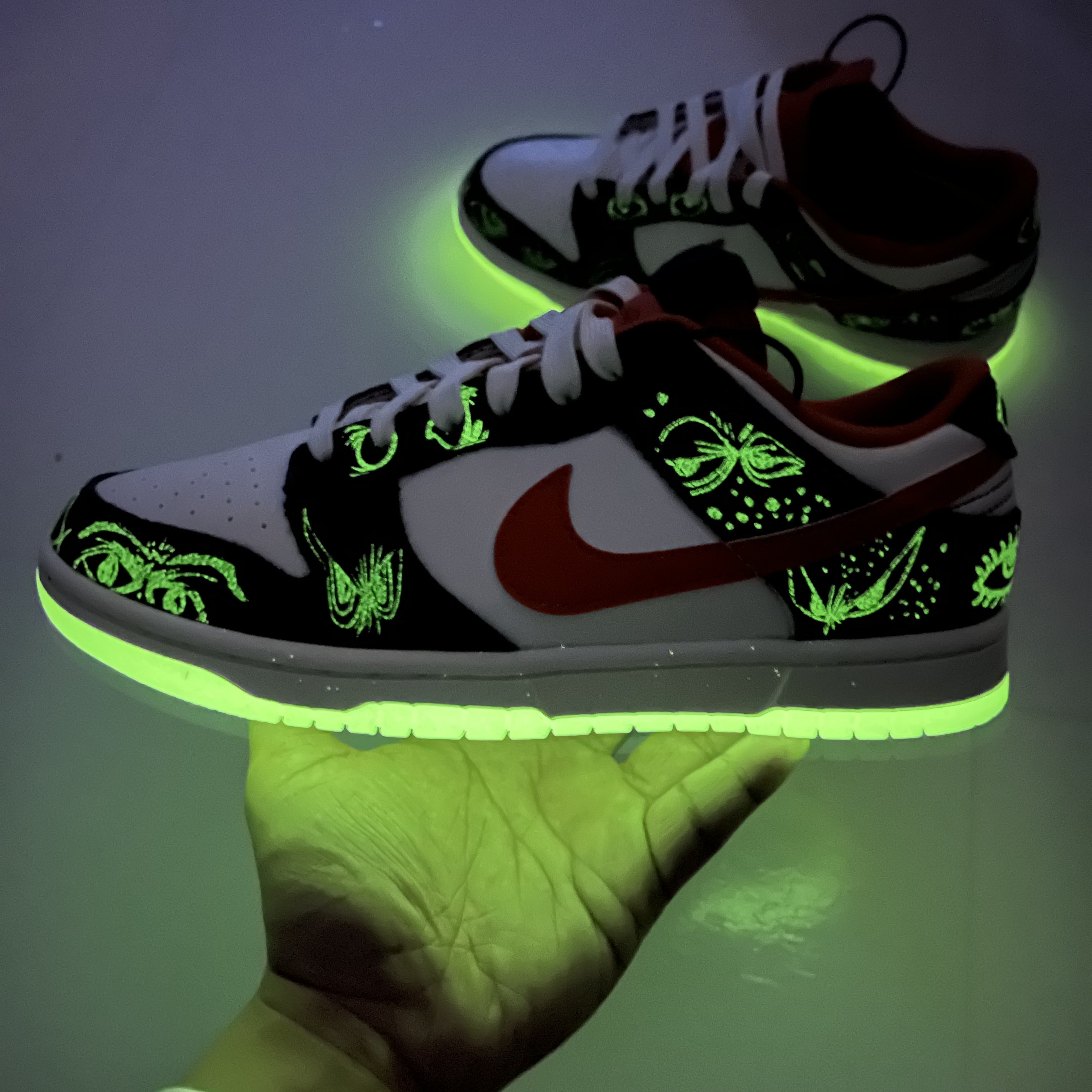 Nike Dunk Low Retro PRM Halloween 착용 스타일