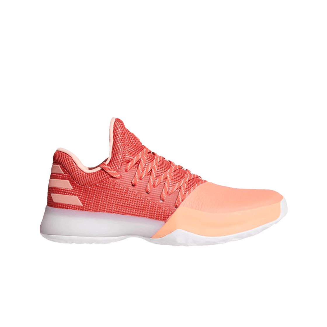 아디다스 하든 Vol. 1 초크 코랄 트레이스 스칼렛(Adidas Harden Vol. 1 Chalk Trace Scarlet)