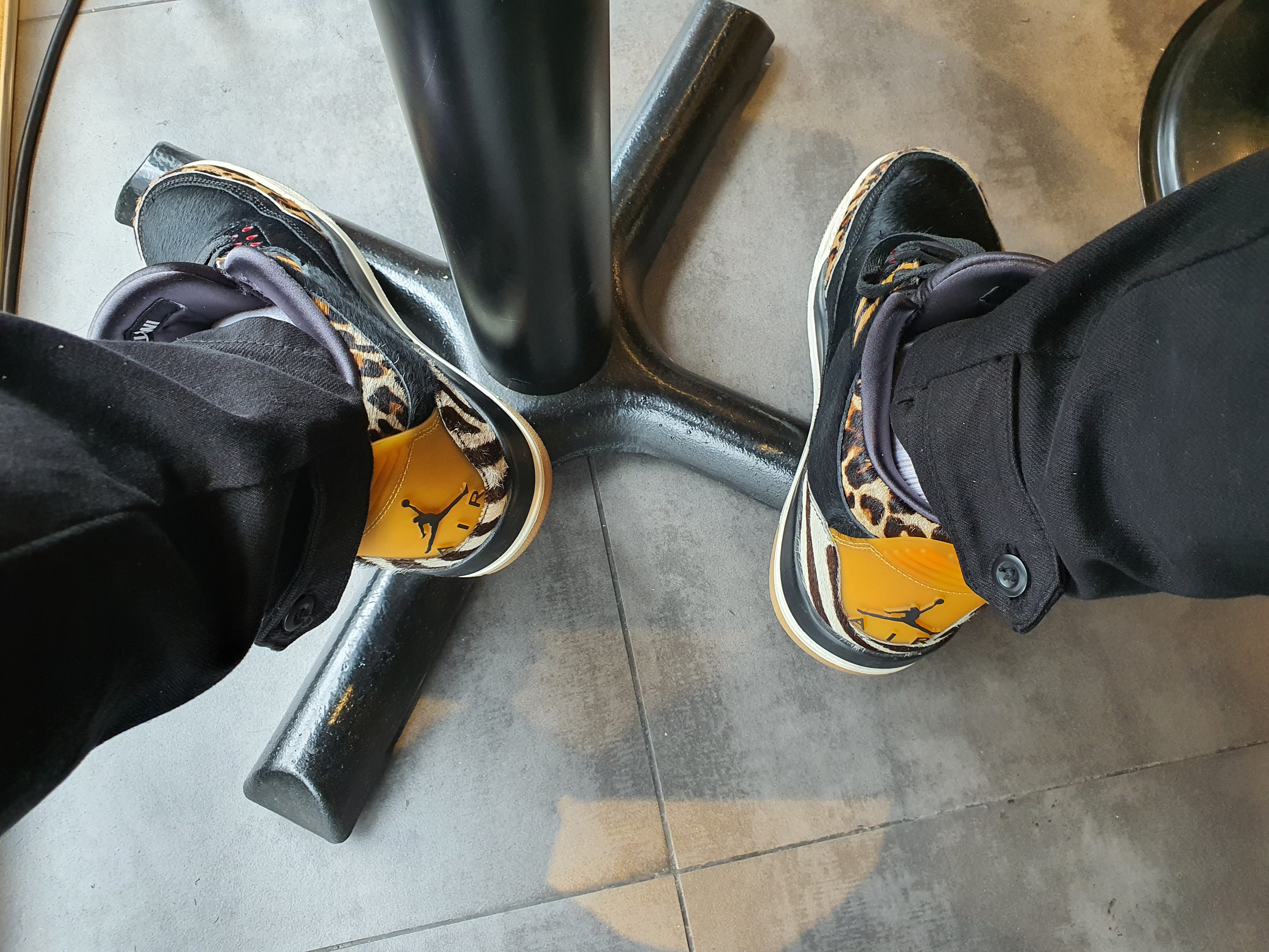 Jordan 3 Retro SE Animal Instinct 착용 스타일