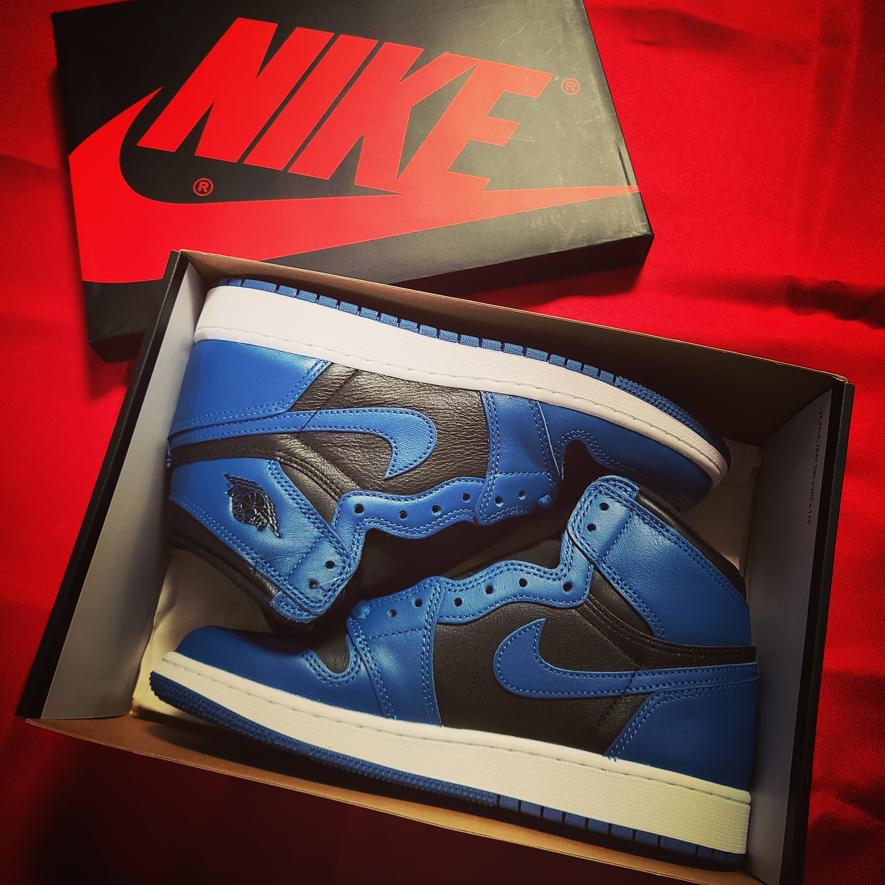(GS) Jordan 1 Retro High OG Dark Marina Blue, Jordan 1 Retro High OG Dark Marina Blue 착용 스타일